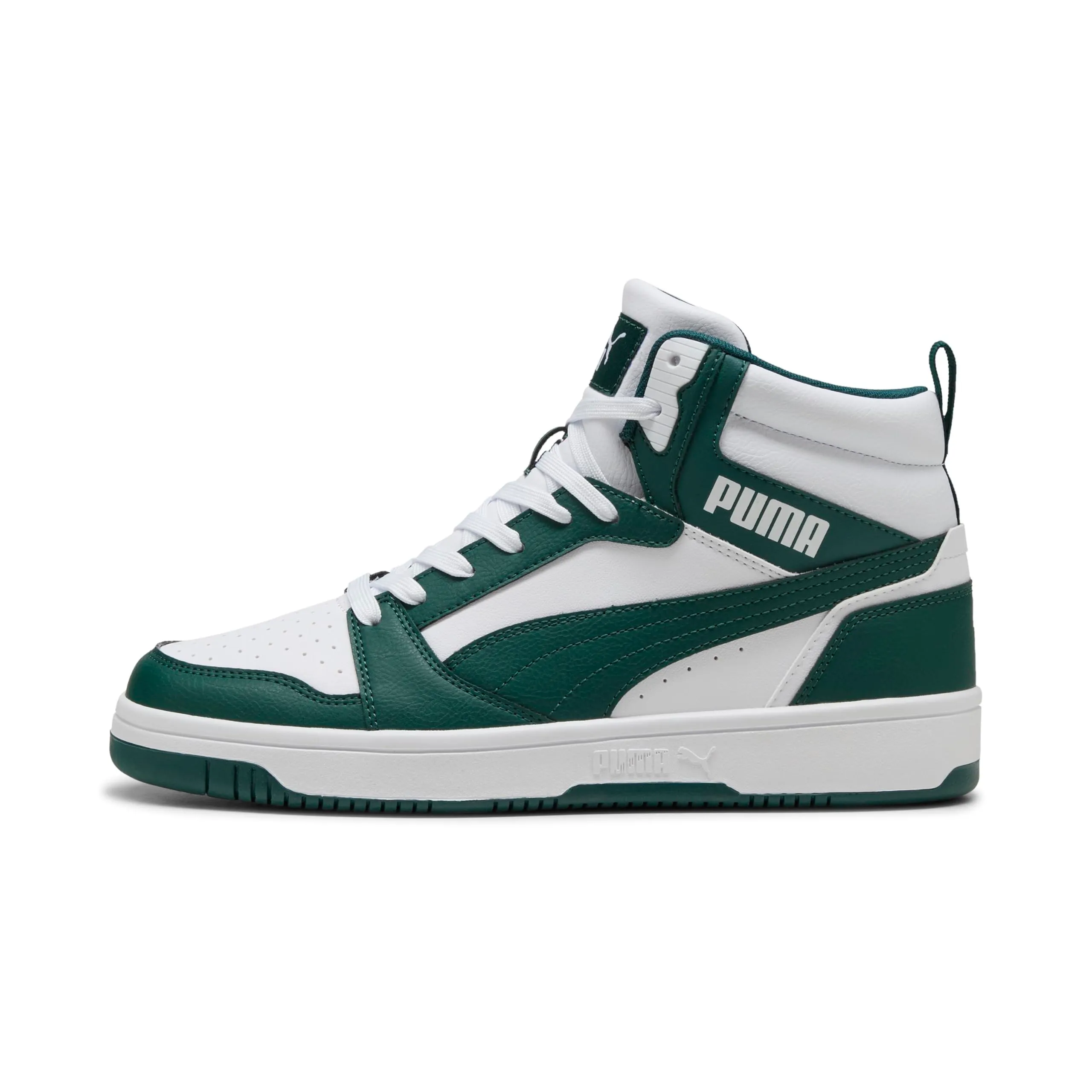 PUMA Rebound V6 Sneakers, White Dark Myrtle, 37 EU - immagine 3