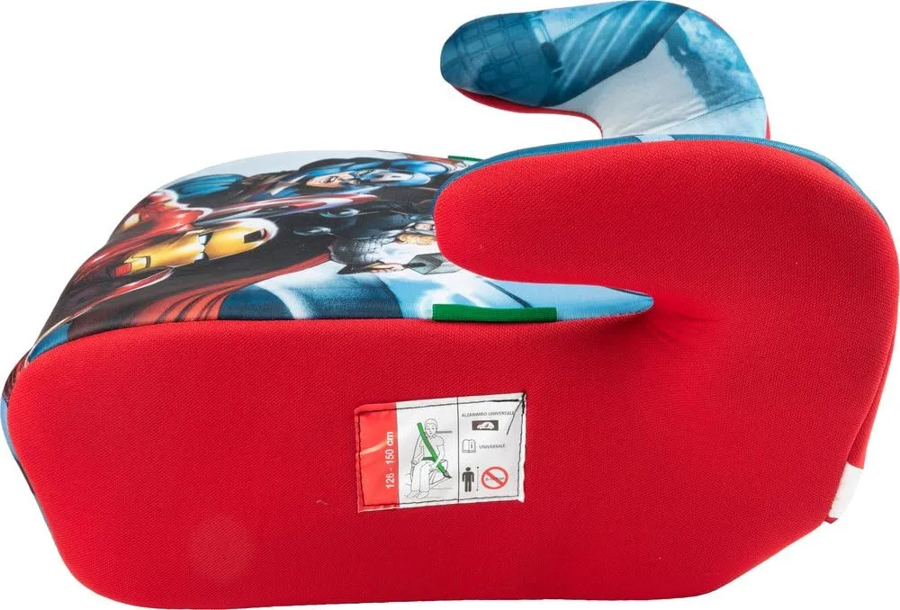 Tataway Seggiolino Alzatina Auto Bimbi Marvel Avengers I-Size ECE R129, Rialzo 126-150 cm, 22-36 kg, 6-12 anni, Gruppo 3 - immagine 9