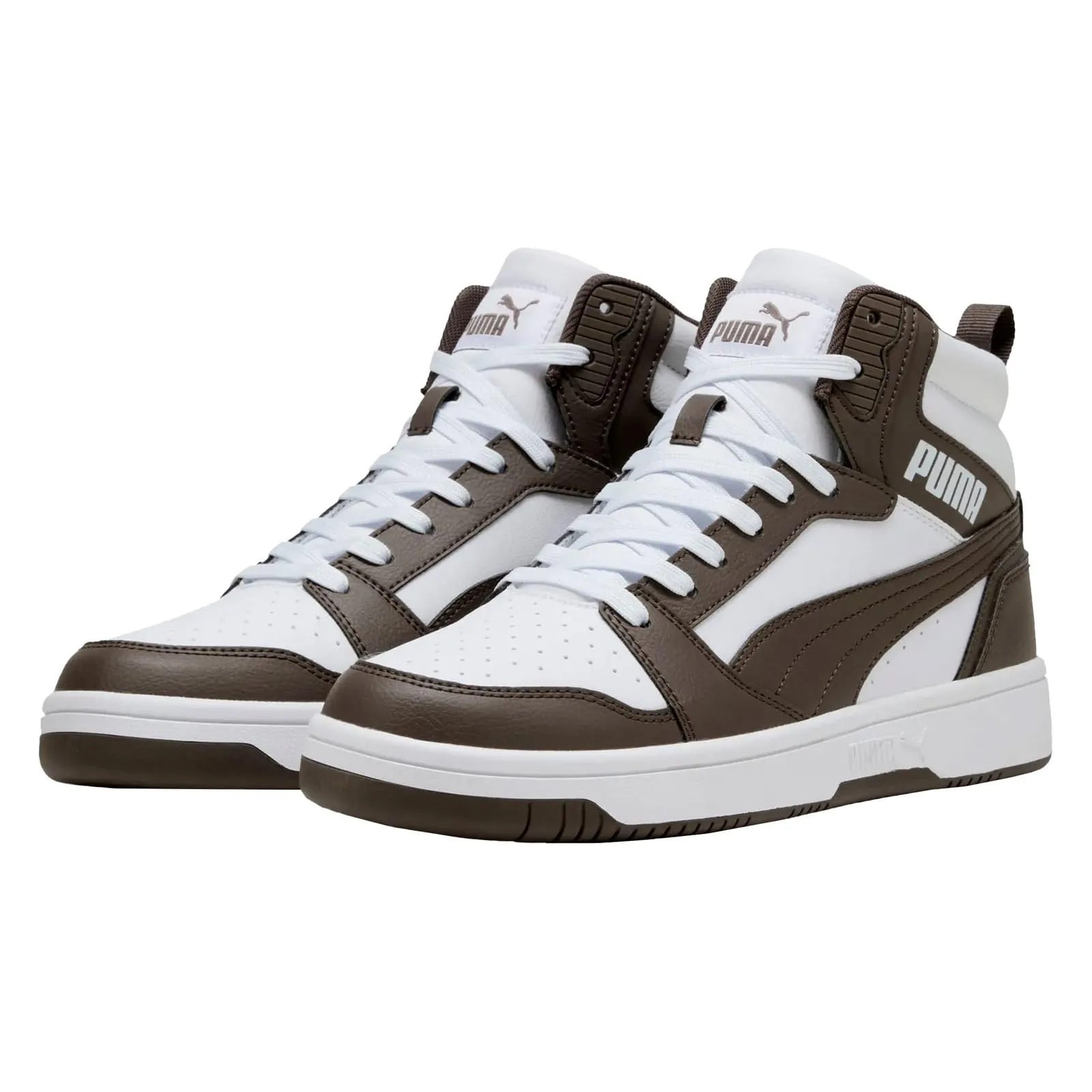 PUMA Rebound V6 Unisex Adult Sneakers, Bronze Piatto White, 38.5 EU - immagine 1