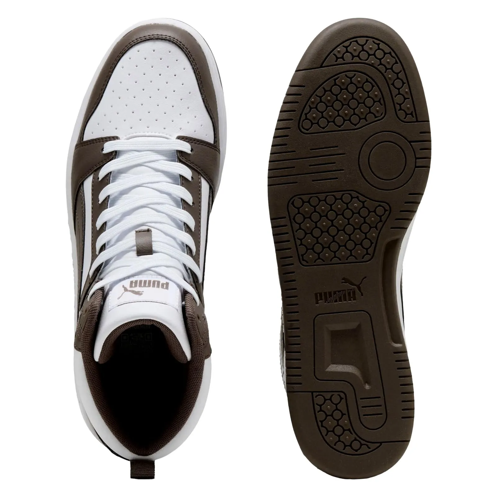 PUMA Rebound V6 Unisex Adult Sneakers, Bronze Flat White, 37 EU - immagine 4