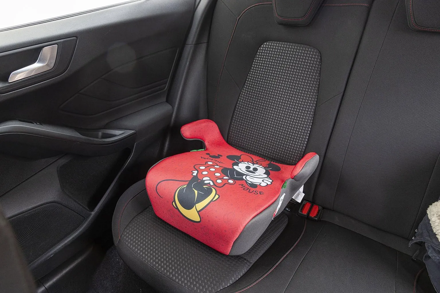 Tataway Seggiolino Alzatina Auto Bimbi Disney Minnie i-Size ECE R129, 126-150 cm, 22-36 kg, Gruppo 3 - immagine 5
