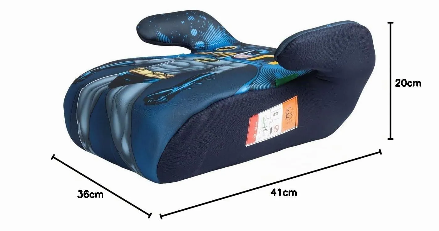 Tataway Seggiolino Alzatina Auto Bimbi DC Comics Batman i-Size ECE R129, 126-150 cm, 22-36 kg, Gruppo 3 - immagine 10