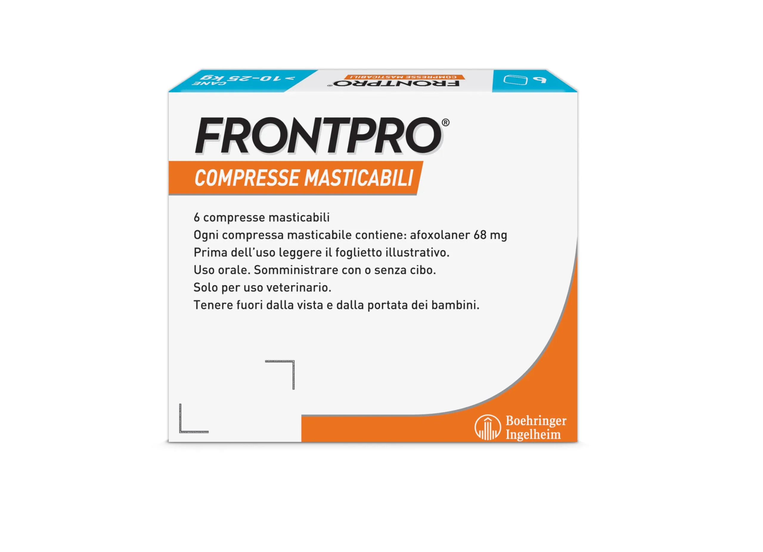 FRONTPRO Compresse Masticabili Contro Pulci e Zecche per Cani 10-25kg, 6 Compresse - immagine 2