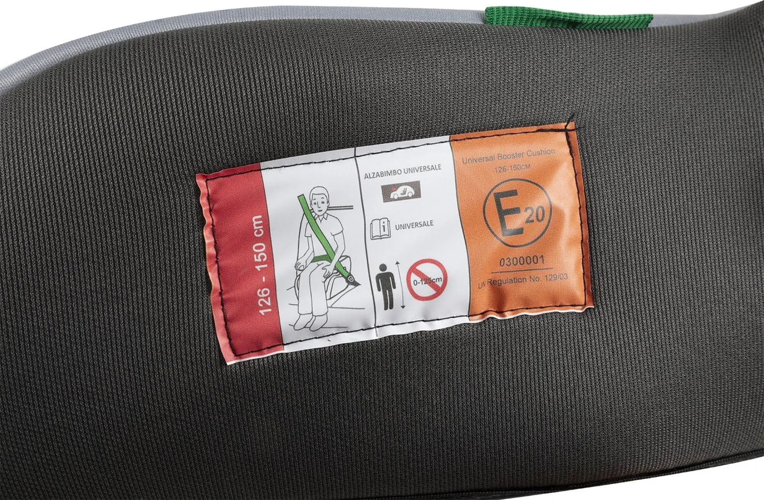 Tataway Seggiolino Alzatina Auto Bimbi I-Size ECE R129, Grigio, 126-150 cm, 22-36 kg, Gruppo 3 - immagine 5