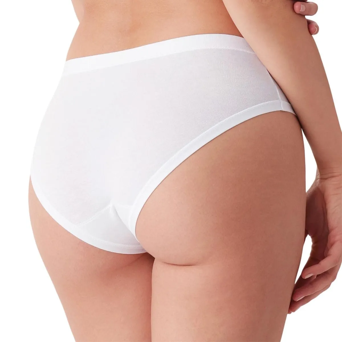 Cotonella Slip Donna Midi Cotone Bielastico, Confezione da 3 Pezzi, Taglia XL - immagine 2