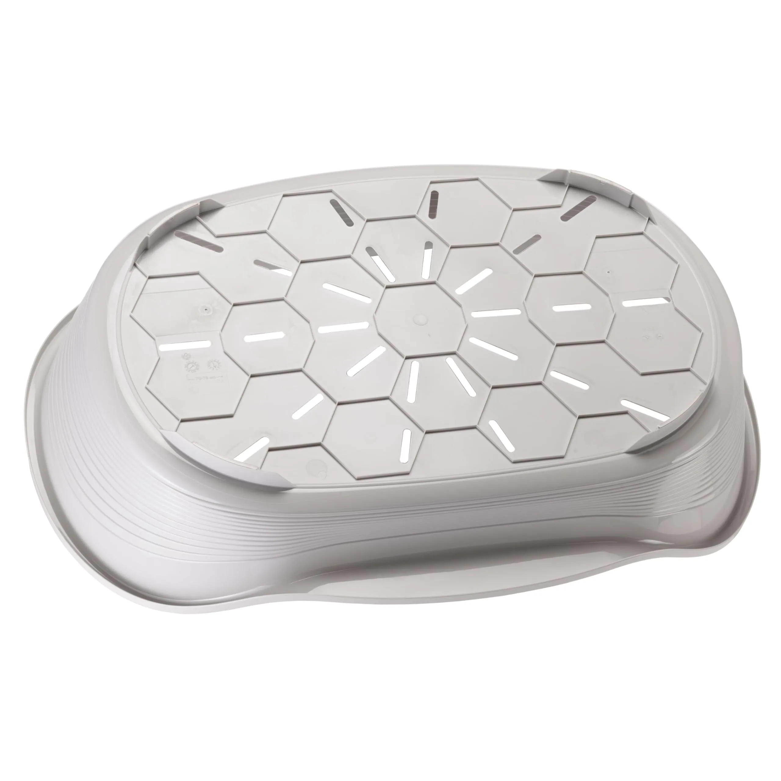 Ferplast Siesta Deluxe 6 Dog Bed, Light Grey - immagine 7