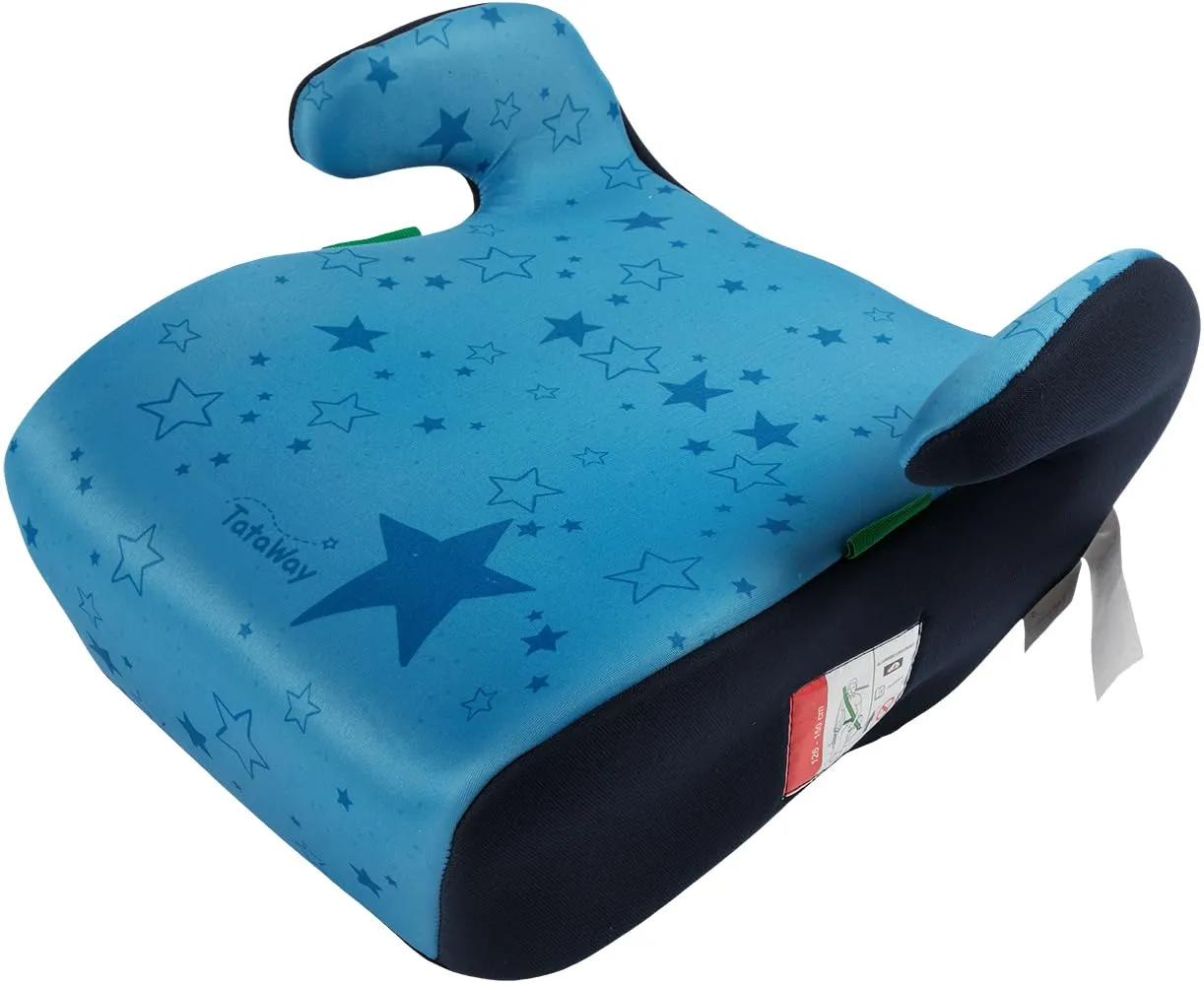 Tataway Seggiolino Alzatina Auto Bimbi I-Size ECE R129, 126-150 cm, 22-36 kg, Gruppo 3, Blu - immagine 9