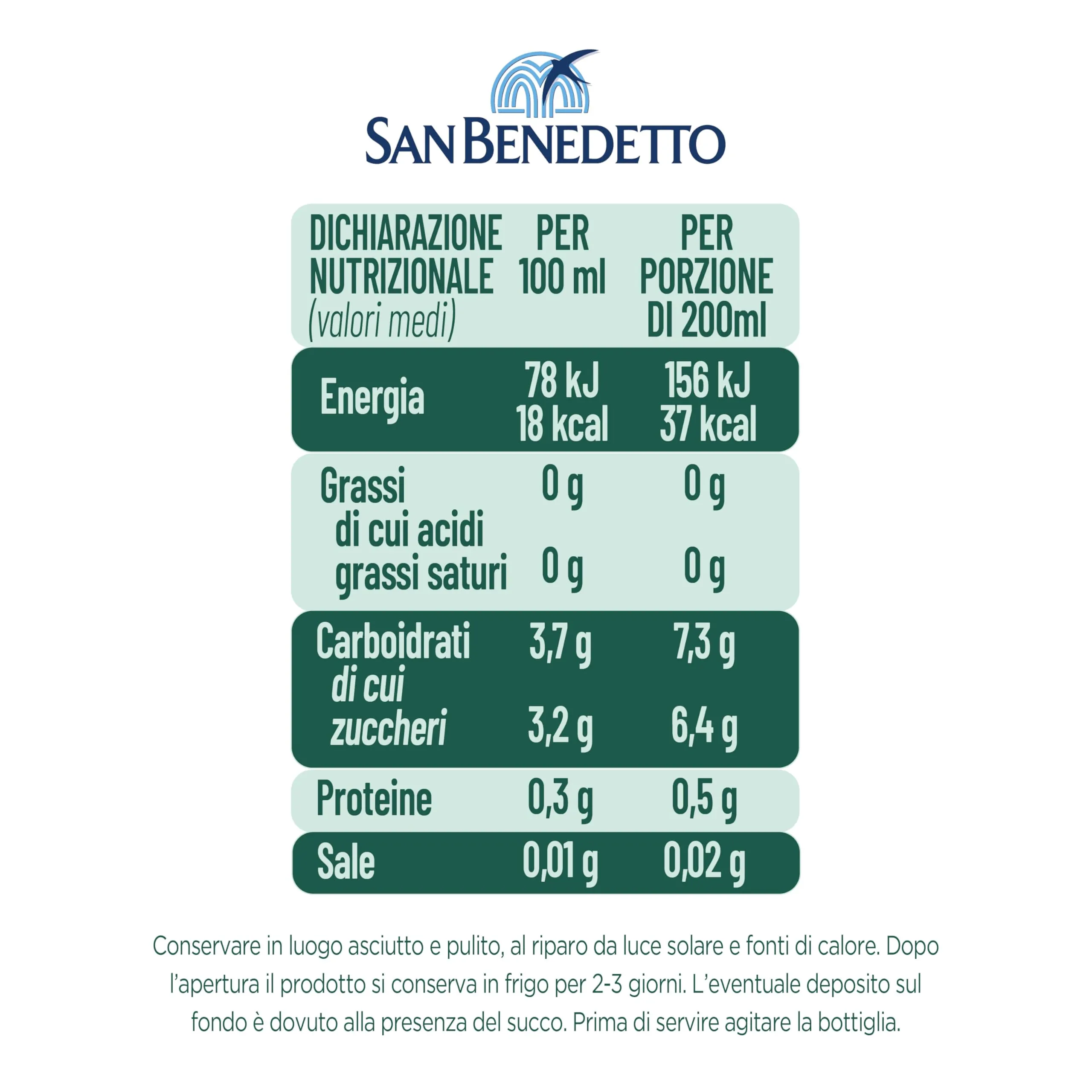 San Benedetto Succoso Zero Gusto Fruttamix, 12x400 ml - immagine 5