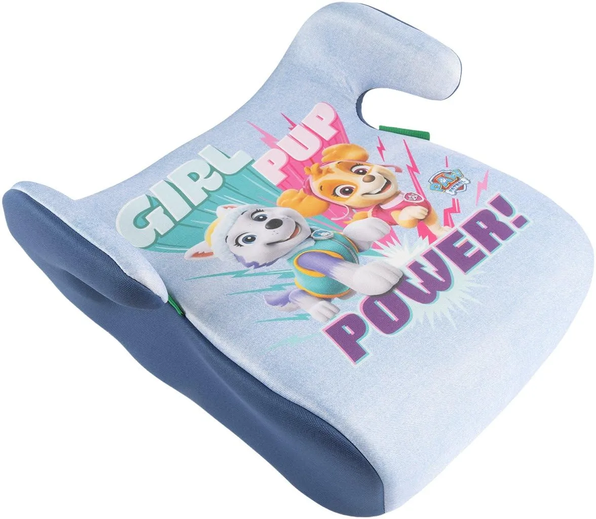 Tataway Paw Patrol Girl Seggiolino Alzatina Auto i-Size ECE R129, 126-150 cm, 22-36 kg, Gruppo 3 - immagine 1