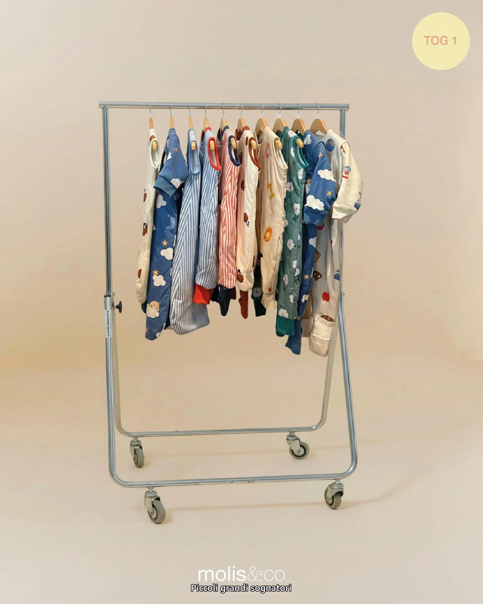 molis&co. Sacco Nanna con piedini, 1 TOG, 100% Cotone Oeko-TEX 100, Jungle (3-6 mesi) - immagine 9