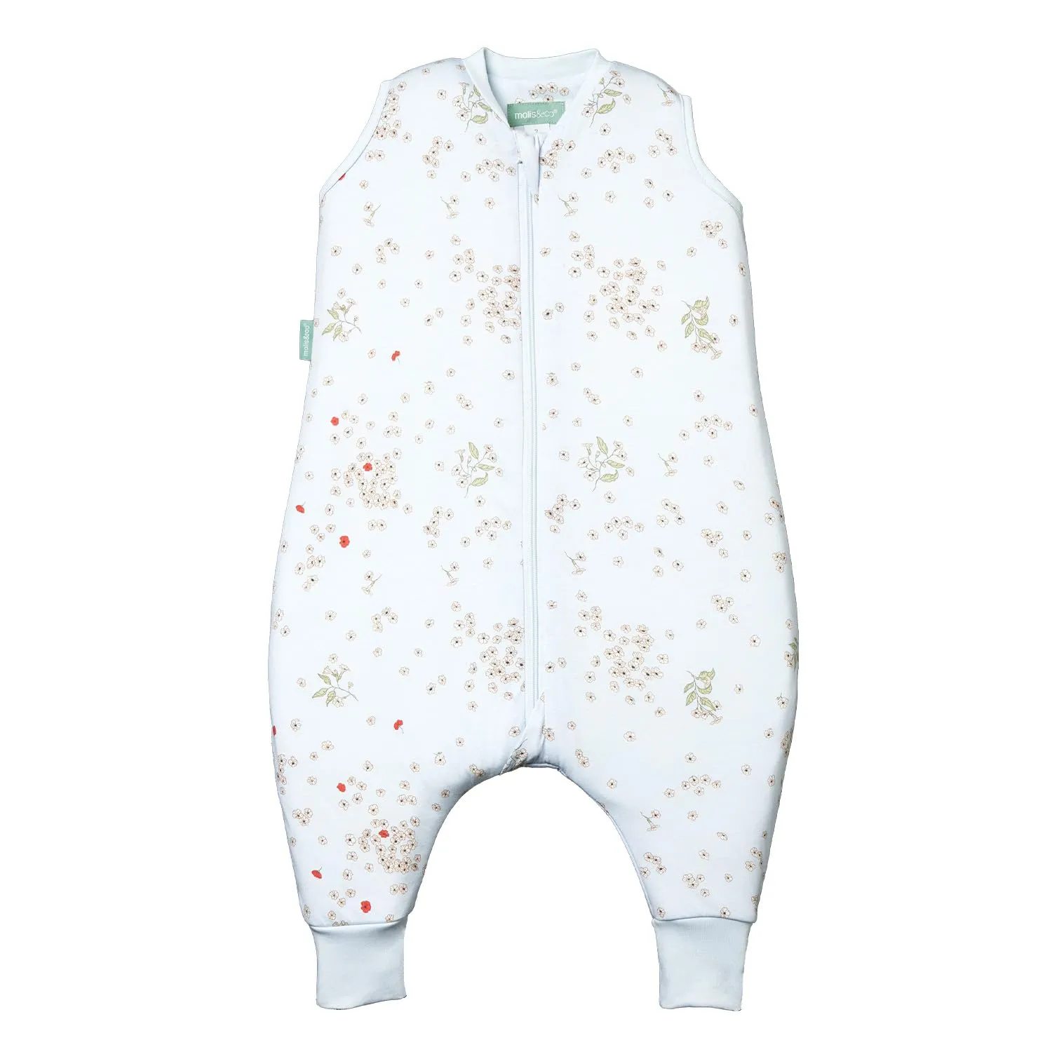 molis&co. Sacco Nanna con piedini 1 TOG, 100% Cotone Oeko-TEX 100 - Poppy (3 anni) - immagine 1