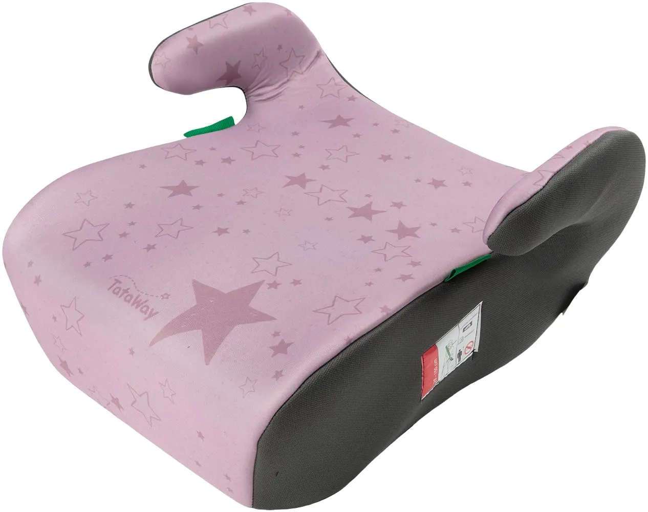 Tataway Seggiolino Alzatina Auto Bimbi I-Size ECE R129, 126-150 cm, 22-36 kg, Rosa - immagine 2