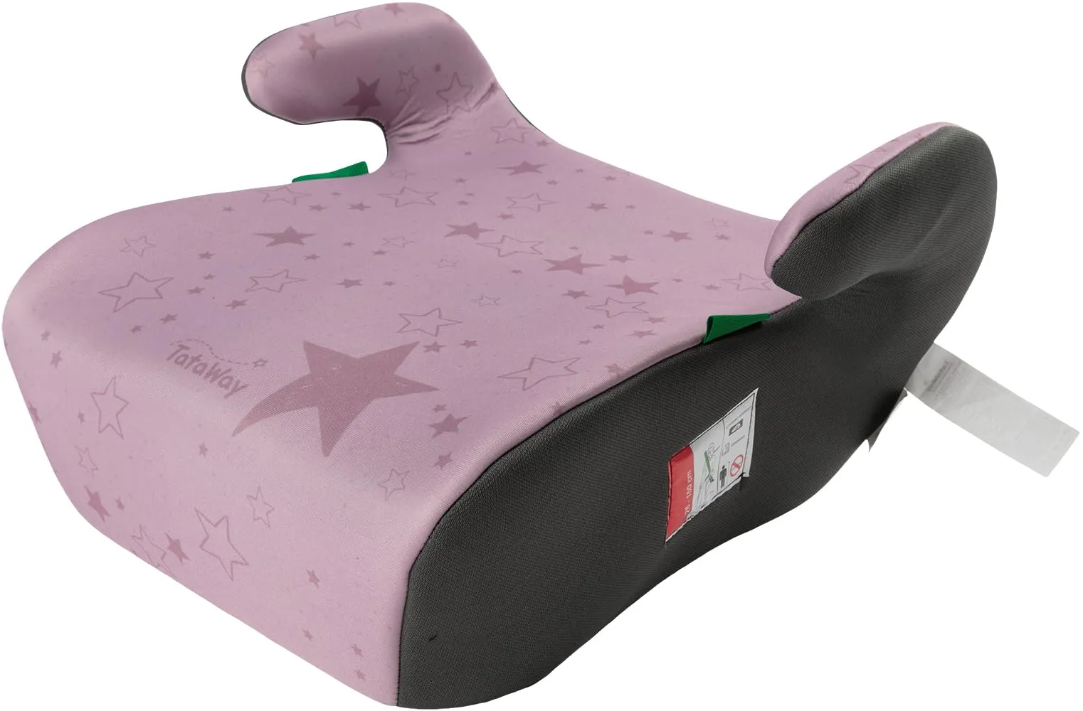 Tataway Seggiolino Alzatina Auto Bimbi I-Size ECE R129, 126-150 cm, 22-36 kg, Rosa - immagine 3