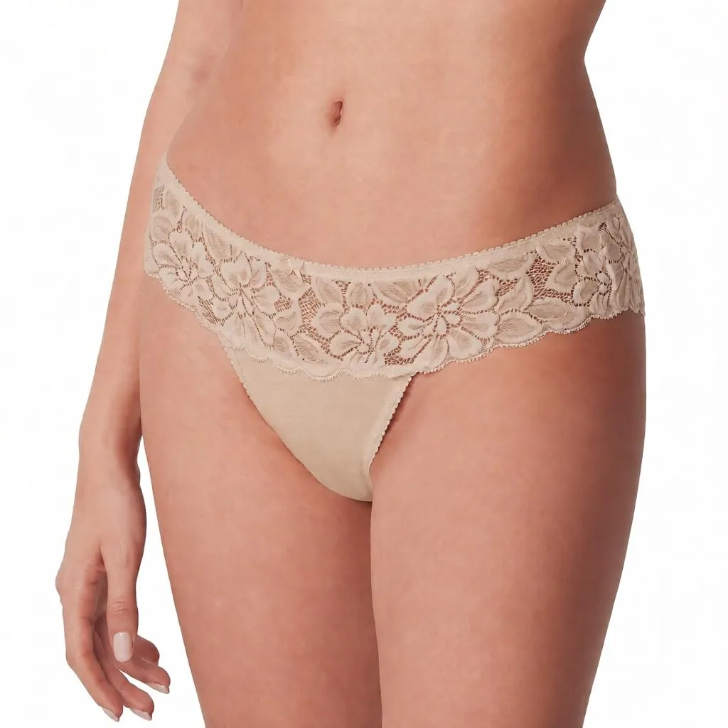 Cotonella 8 Slip Donna Cotone Bielastico ADC87 Cipria TG 4/L - immagine 1