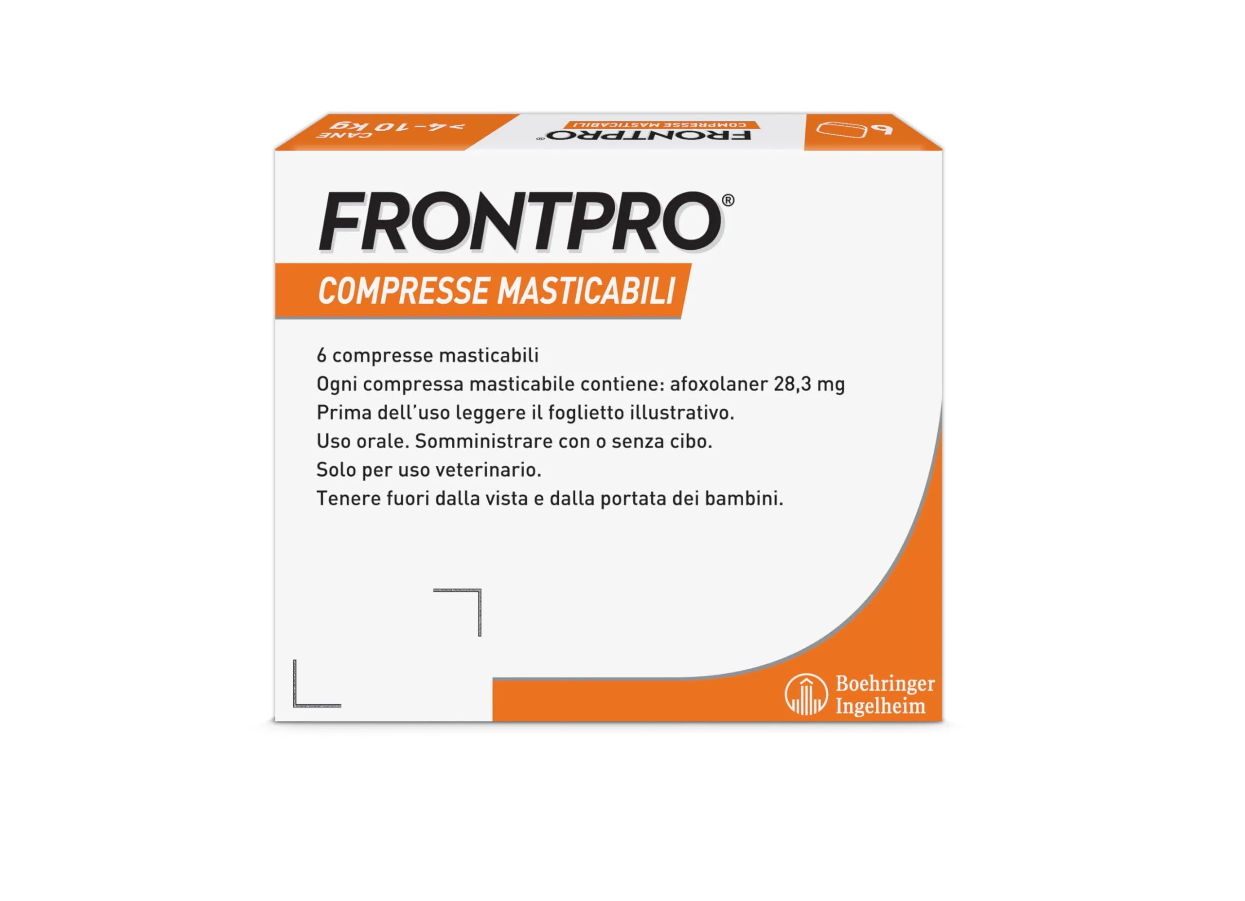Frontpro Compresse Masticabili Contro Pulci e Zecche per Cani (4-10kg), 6 Compresse - immagine 2