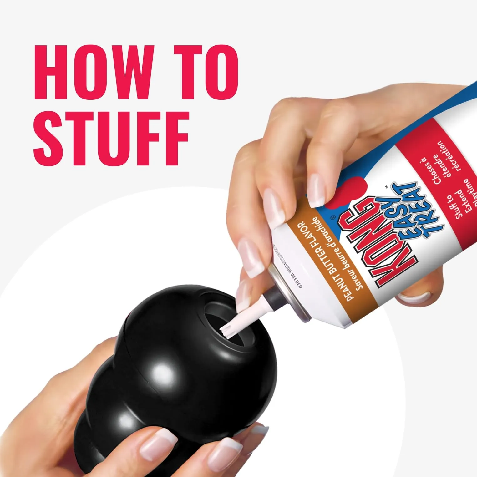 KONG Extreme Giocattolo da Masticare Riempibile per Cani, Taglia Media - immagine 5