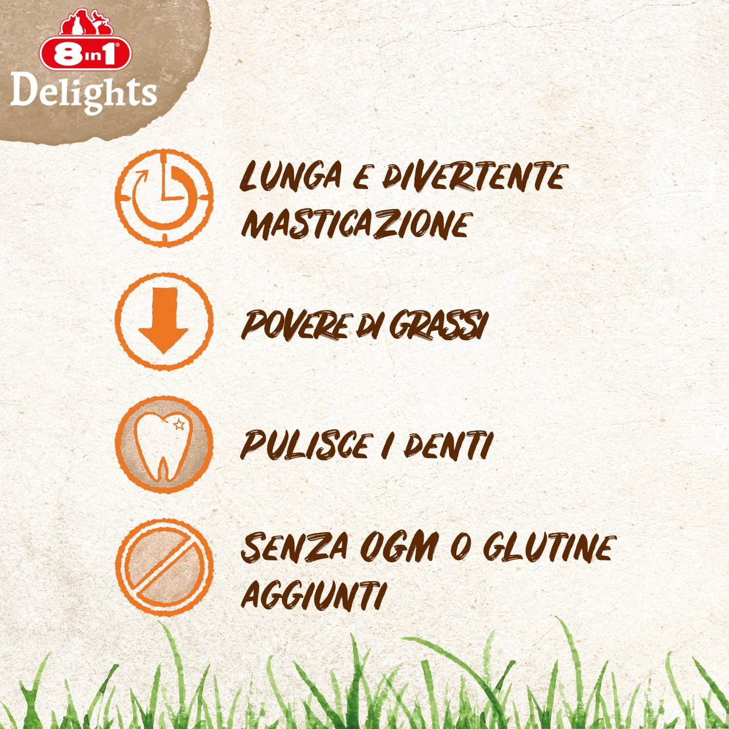 8in1 Delights Chicken Bones XS, 21 Pezzi - immagine 3