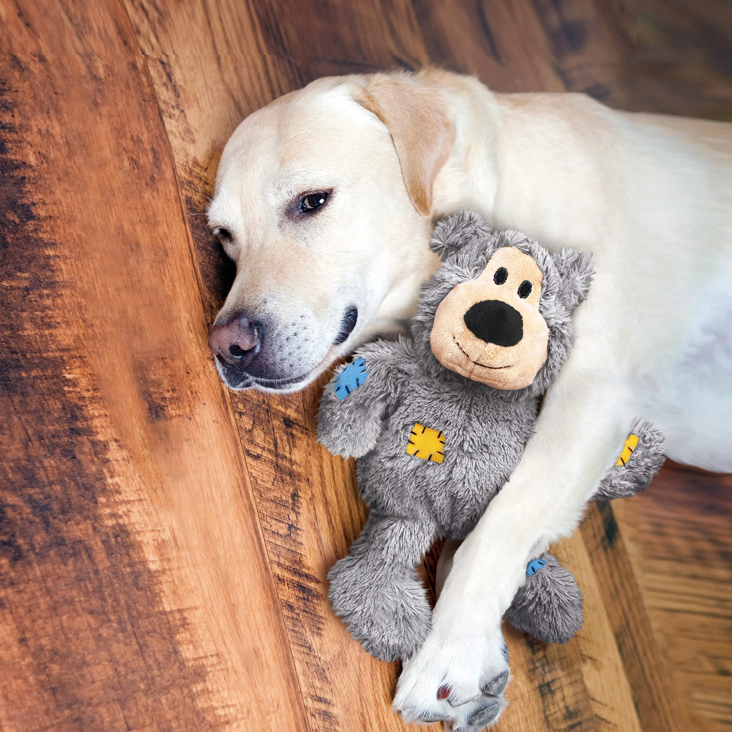 KONG Wild Knots Bear Dog Toy - Medium/Large - immagine 2