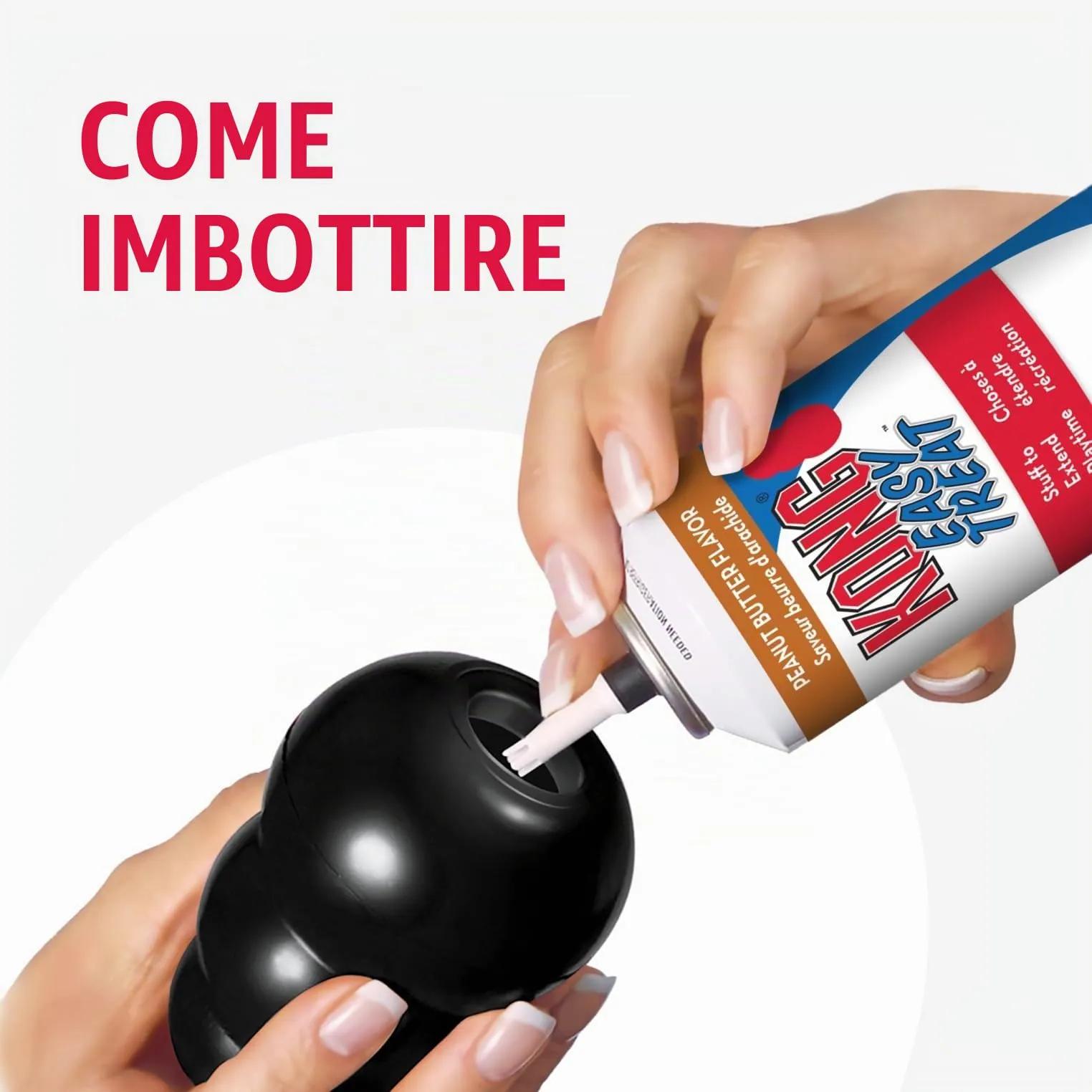 KONG Extreme Giocattolo da Masticare Riempibile per Cani, Large - immagine 5