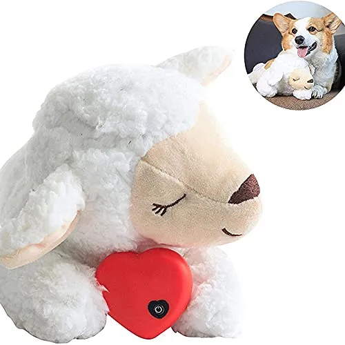 Brawdress Giocattolo Calmante per Cuccioli con Battito Cardiaco, Peluche per Ansia da Separazione e Sonno - immagine 3