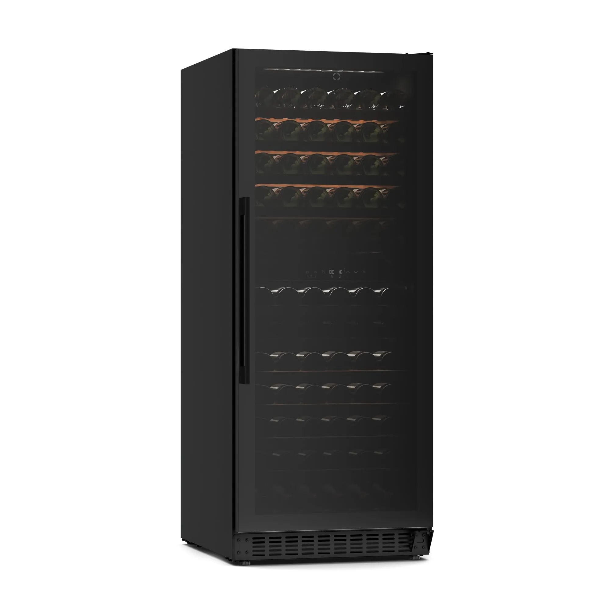Klarstein Velaire Cantinetta per Vino Doppia Temperatura JCF-320S, 122 Bottiglie, 2 Zone, LED, Touch, UV - immagine 1