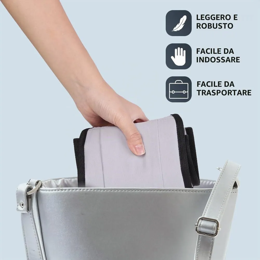 AOOWU Fascia Porta Bambino Ergonomica Regolabile, per Neonati 0-36 Mesi, max 25 Kg - immagine 6