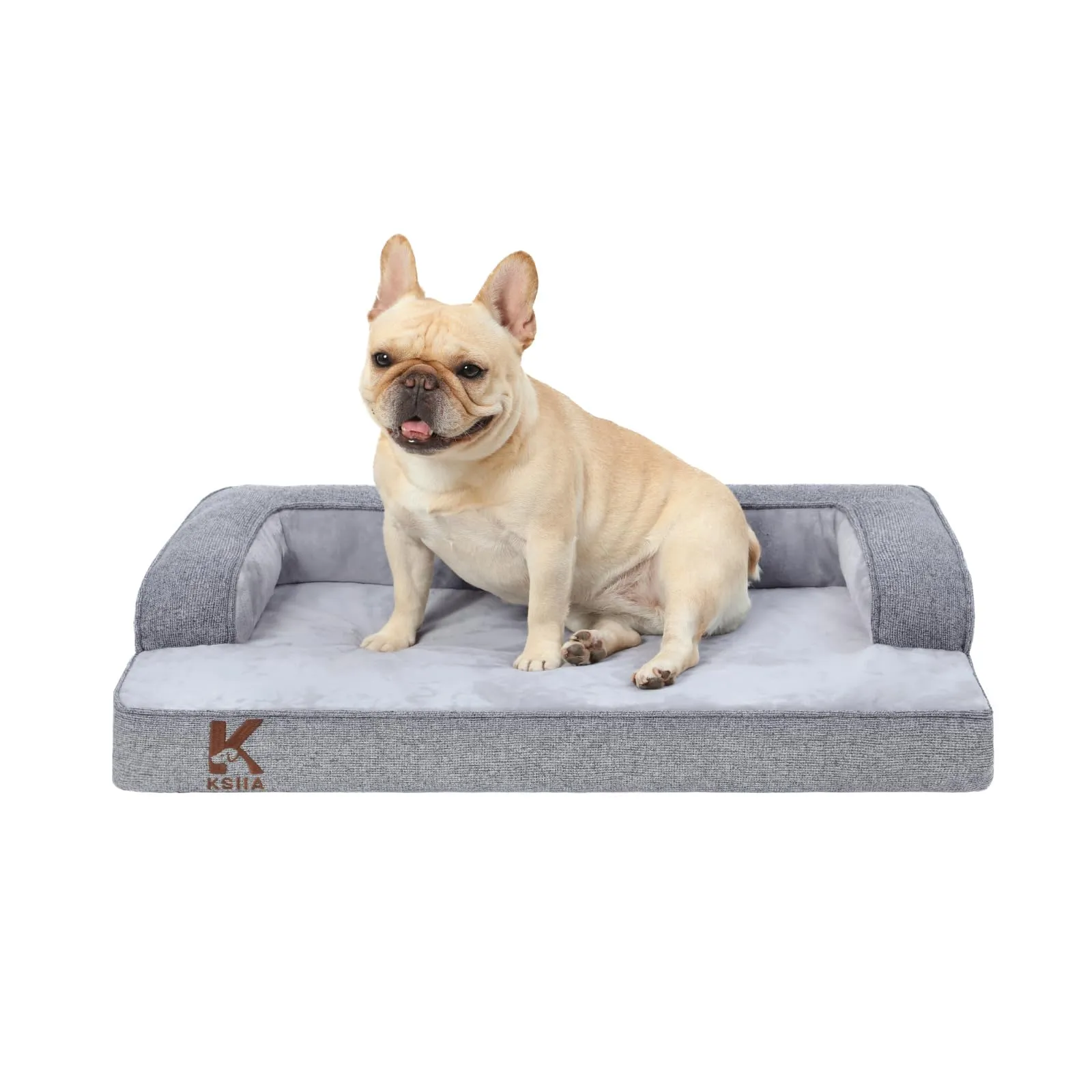 KSIIA Cuccia Cane Ortopedica Sfoderabile e Lavabile, 73x45x15cm - immagine 1