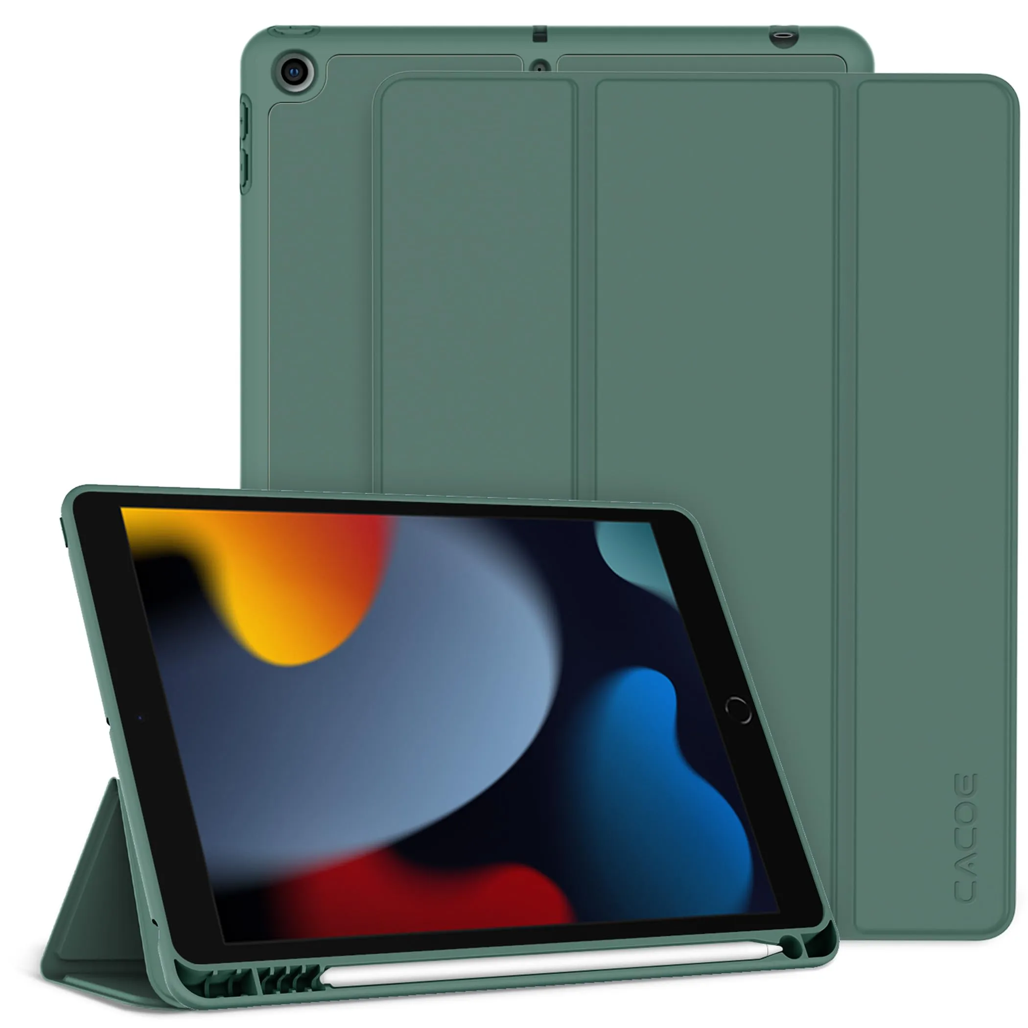 CACOE Cover per iPad 9a / 8a / 7a Generazione (10,2 pollici) - immagine 1