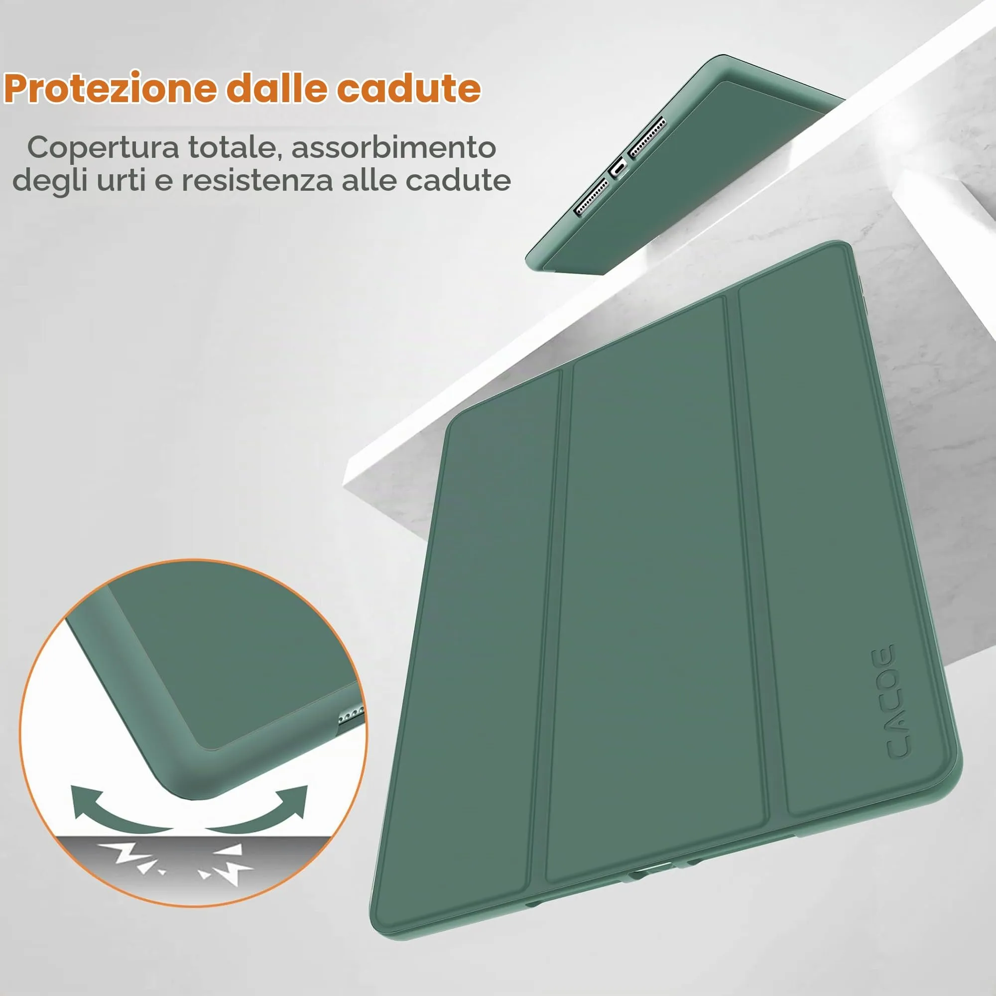 CACOE Cover per iPad 9a / 8a / 7a Generazione (10,2 pollici) - immagine 3
