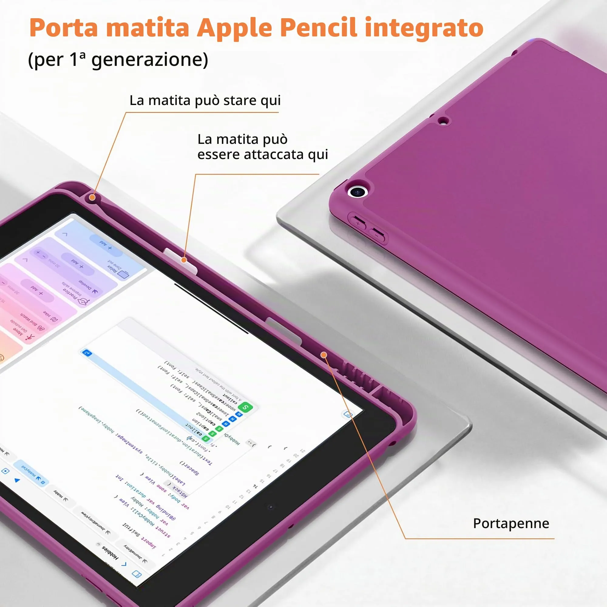 CACOE Cover per iPad 9a / 8a / 7a Generazione (10,2 pollici) - immagine 3