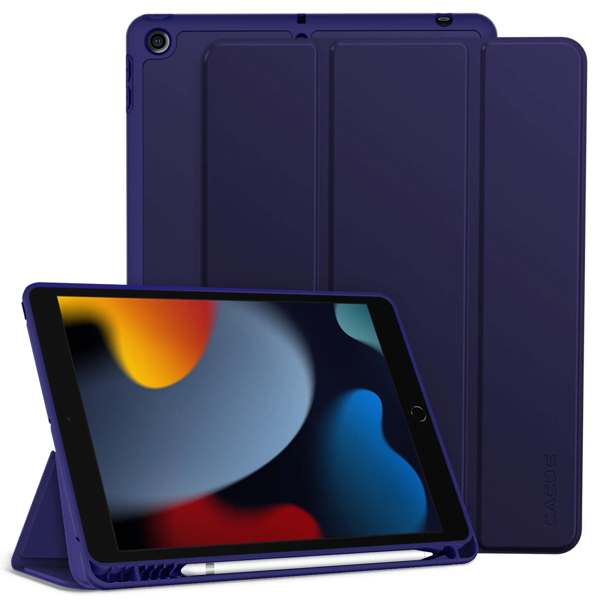 CACOE Cover per iPad 9a / 8a / 7a Generazione (10,2 pollici) - immagine 1
