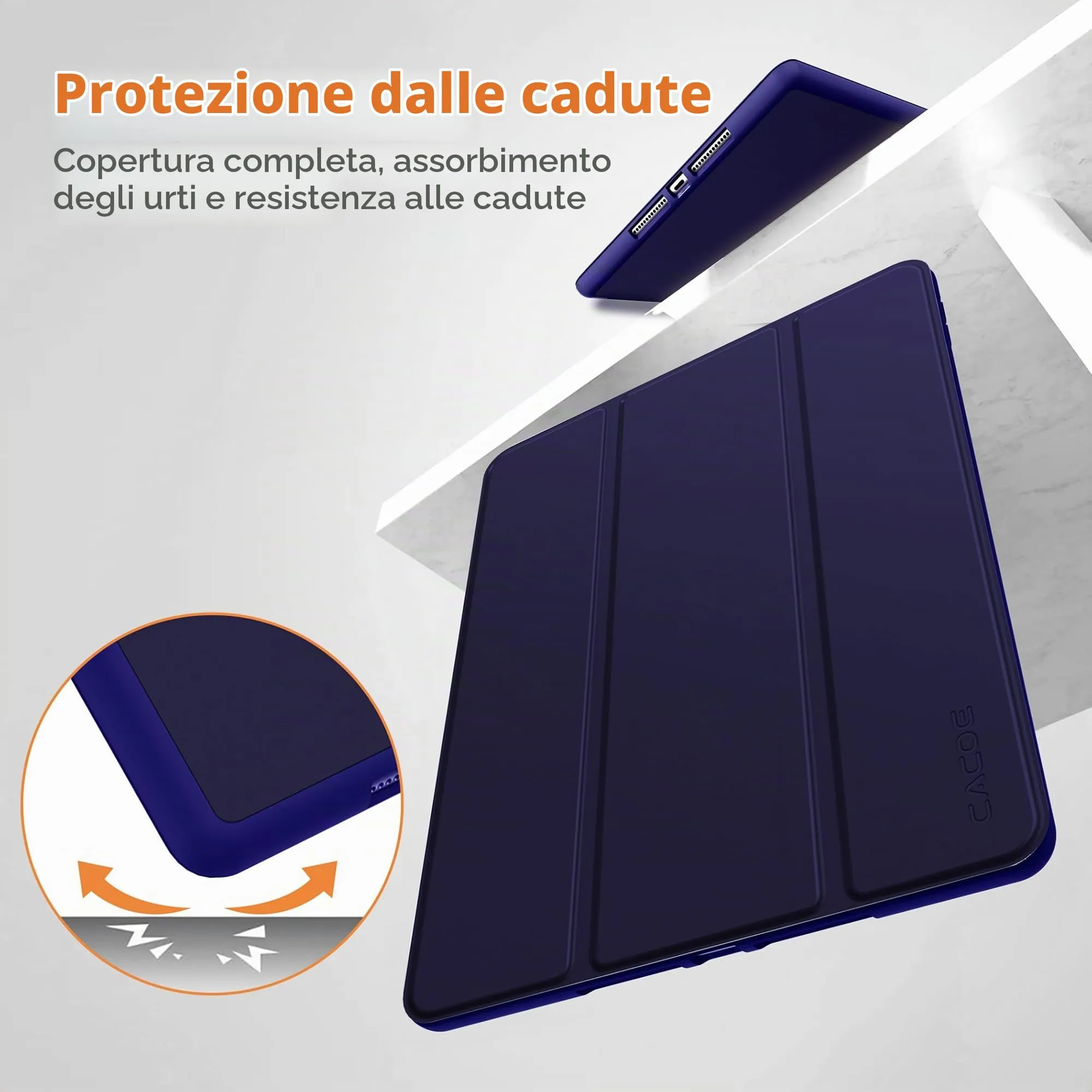 CACOE Cover per iPad 9a / 8a / 7a Generazione (10,2 pollici) - immagine 4