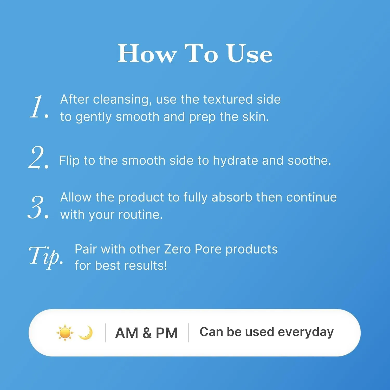 medicube Zero Pore Pad Mild 2.0 Toner Pads, 70 Pads - immagine 6
