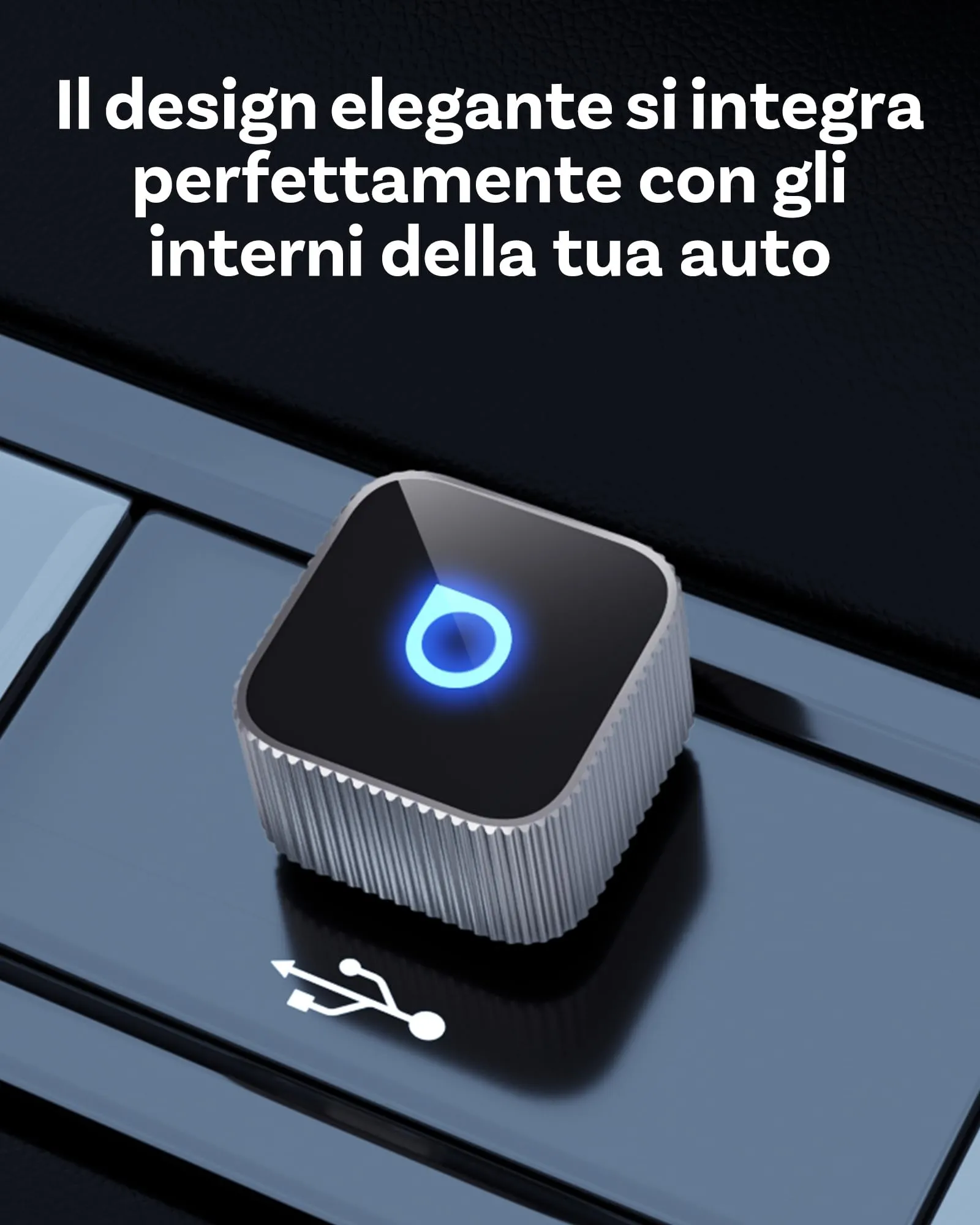 Ottocast Mini 3.0 Slim 2026 Wireless CarPlay & Android Auto Adapter - immagine 4