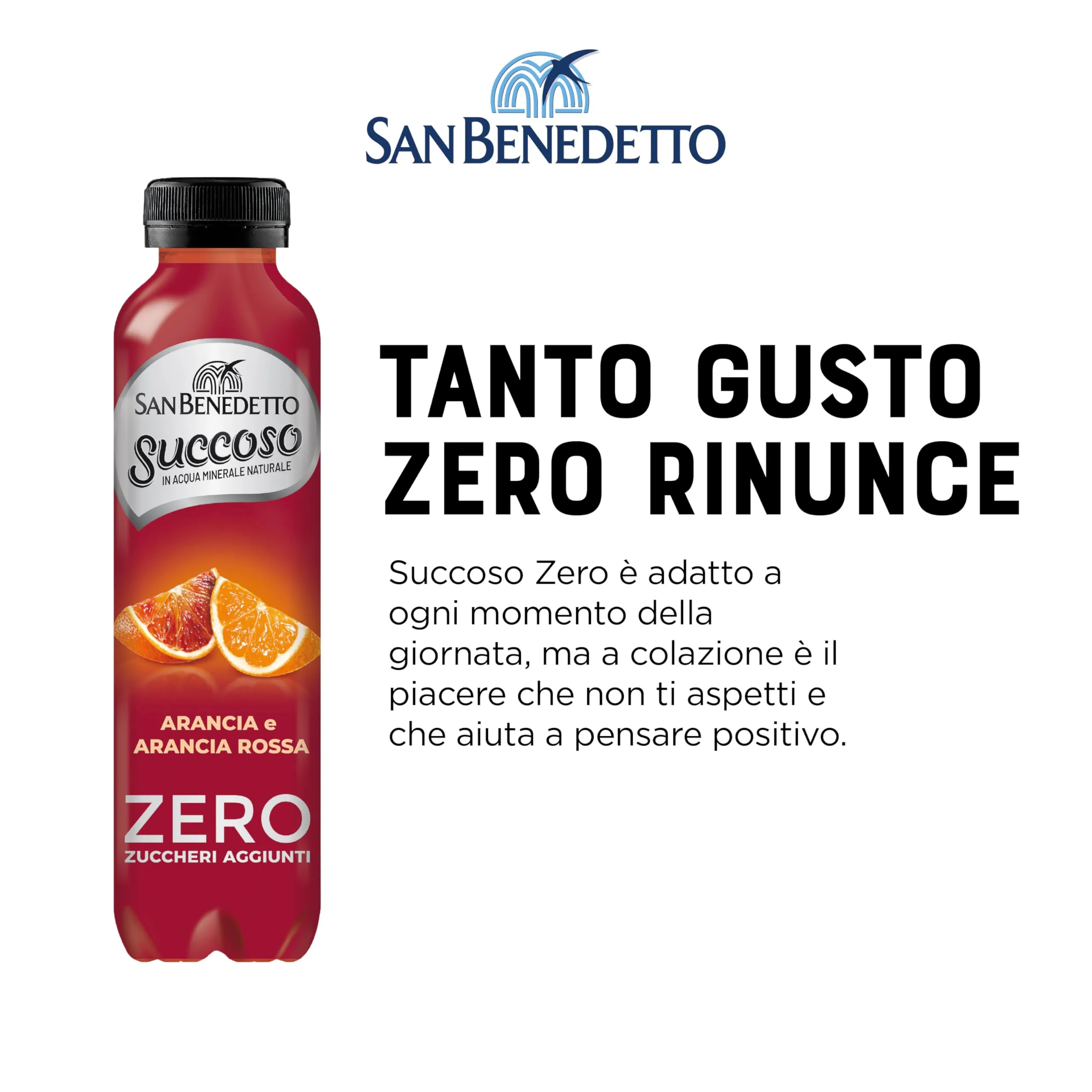 San Benedetto Succoso Zero Arancia Rossa, 12x400 ml - immagine 3