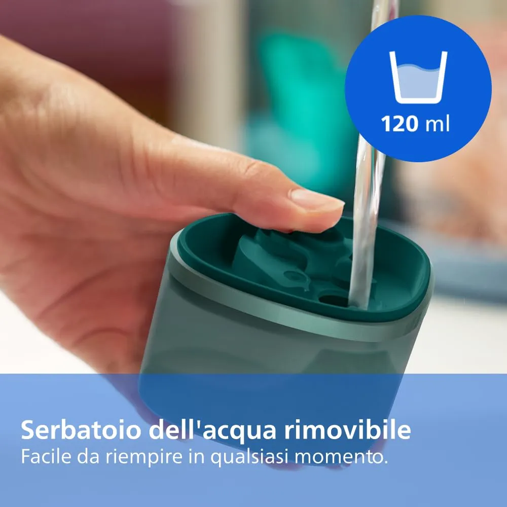 Philips 3000 Ferro da Stiro Verticale a Vapore Pieghevole STH3020/70, 20 g/min, 1000W - immagine 8