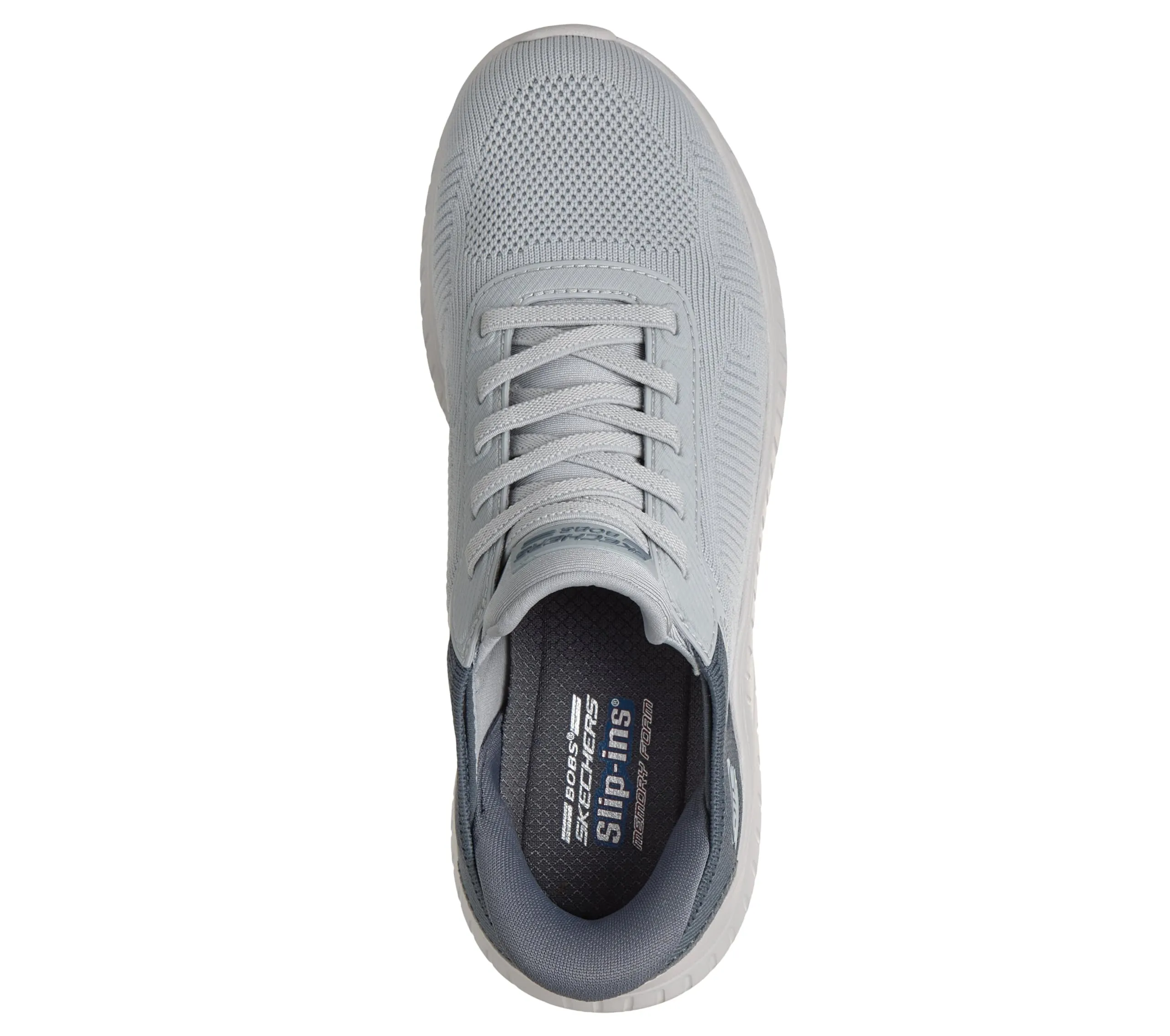 Skechers Bobs Squad Chaos Current Muse Slip-in, Gray Textile, 39 EU - immagine 3