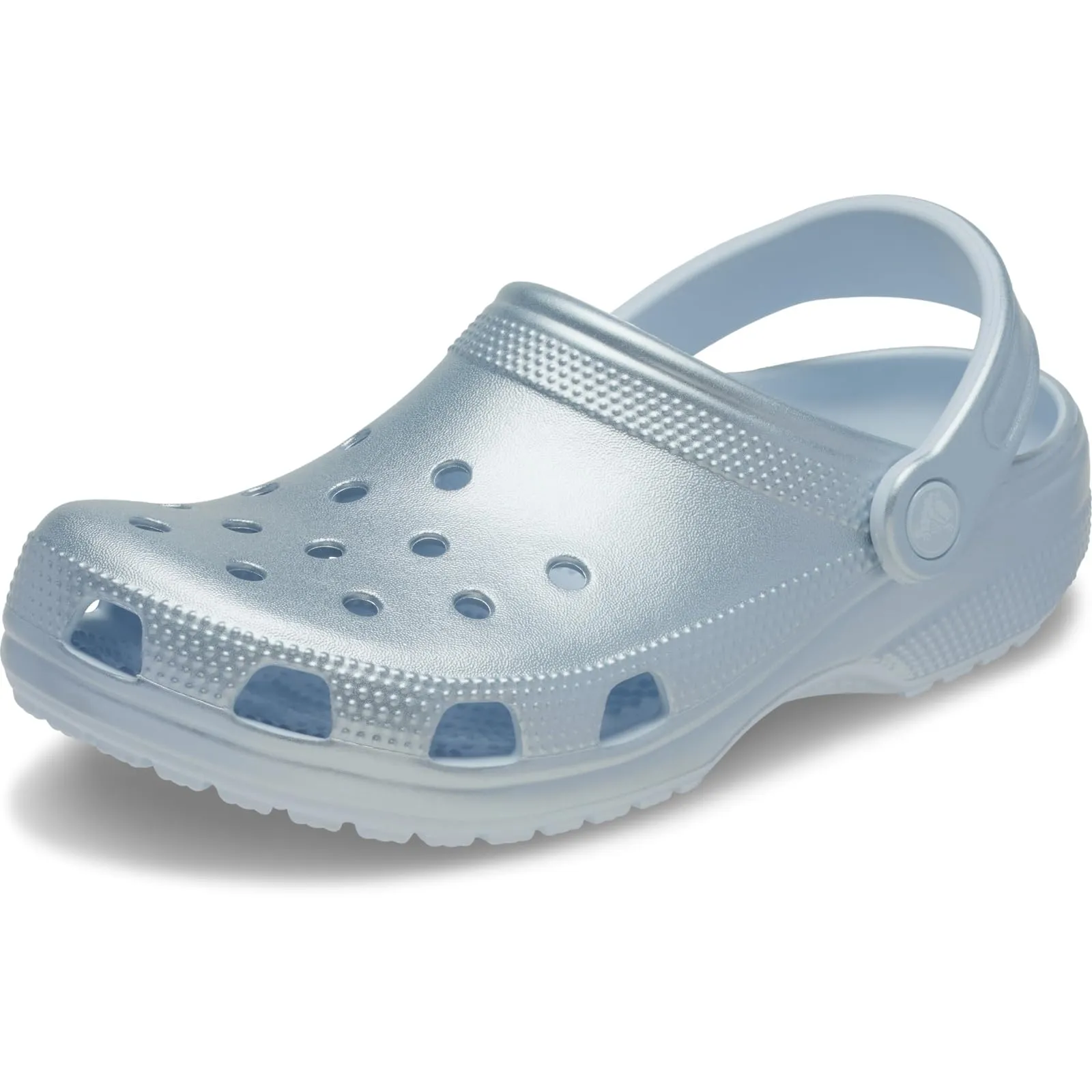 Crocs Classic Glitter Clogs - Sky Ice Metallico - immagine 1