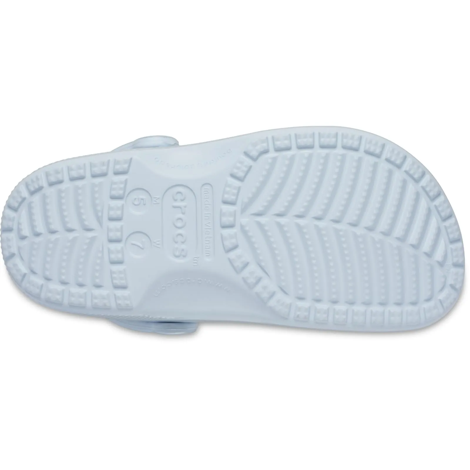 Crocs Classic Glitter Clogs - Sky Ice Metallico - immagine 4