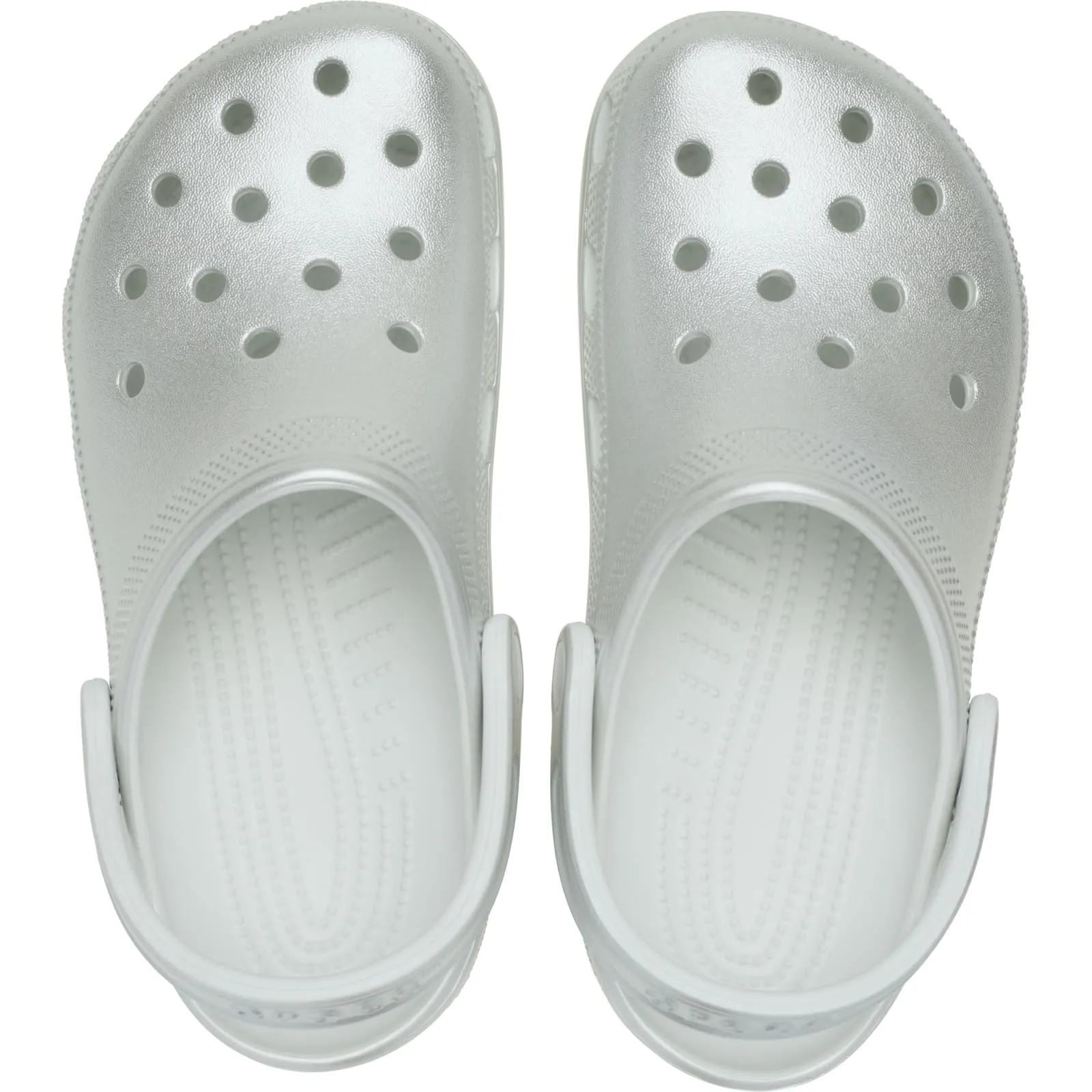 Crocs Classic Glitter Clogs, Moonlight Metallico - immagine 3