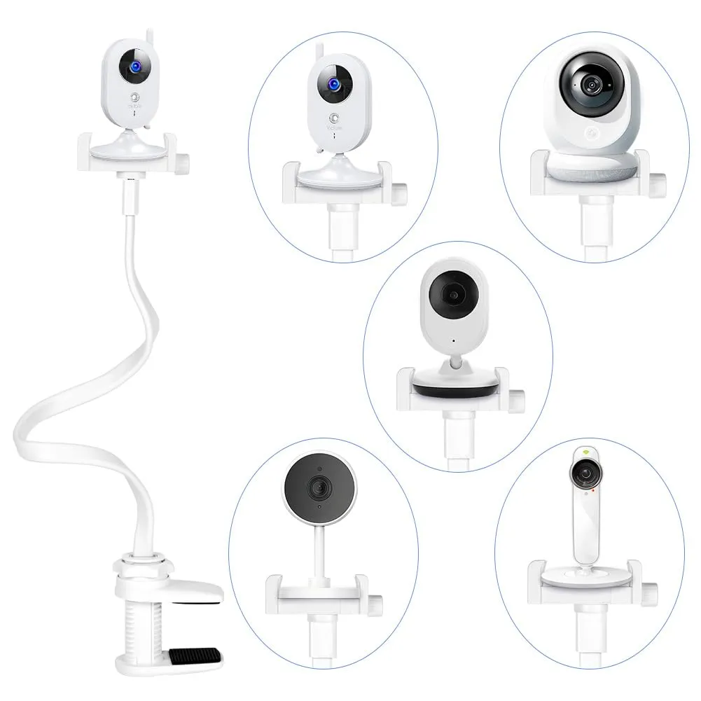 OFFCUP Supporto Baby Monitor Flessibile Universale con Clip Rotondo - immagine 1