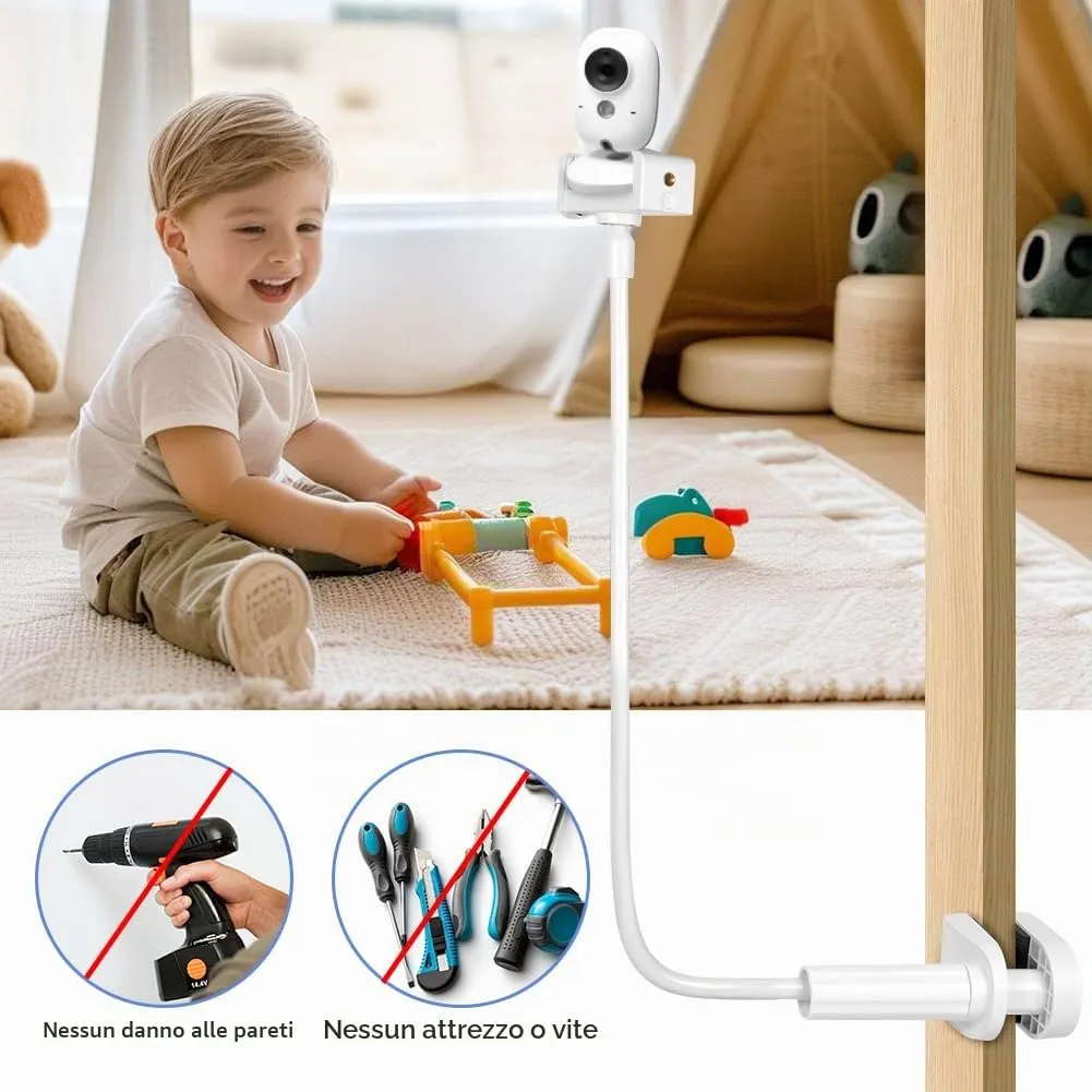 OFFCUP Supporto Baby Monitor Flessibile, 80cm - immagine 5