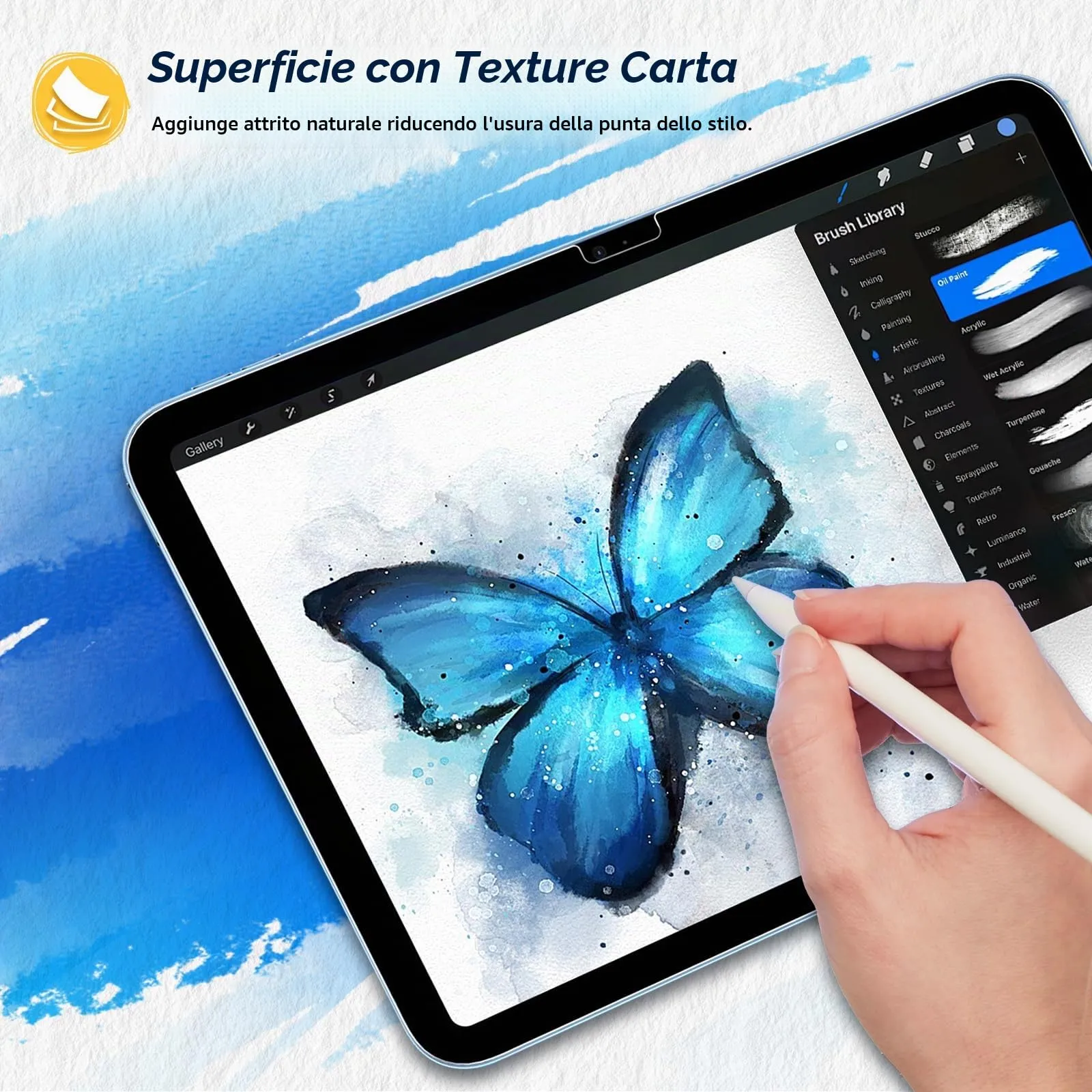 MoKo Pellicola Protettiva Paperfeel per iPad 11ª e 10ª Generazione, 2 Pezzi - immagine 3