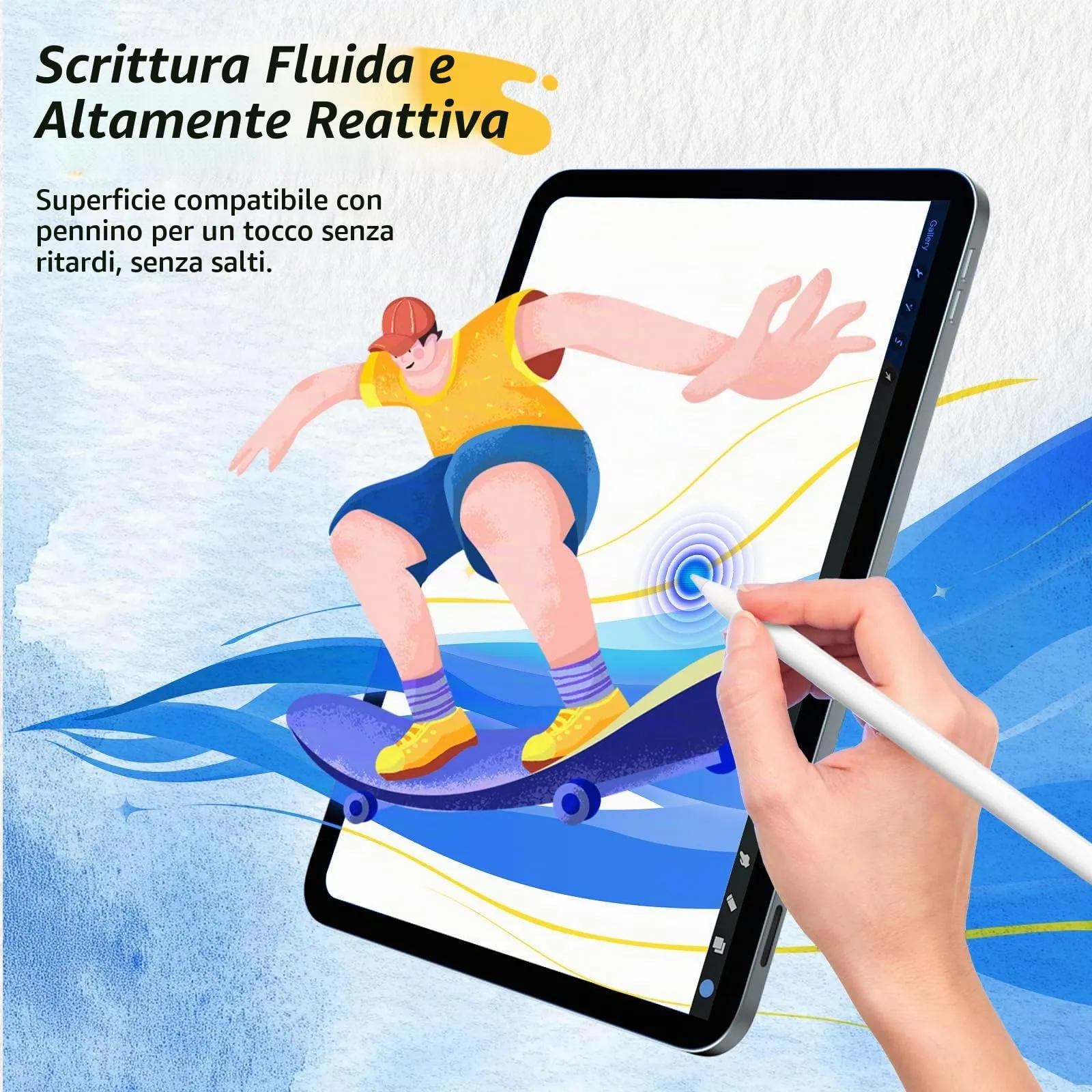 MoKo Pellicola Protettiva Paperfeel per iPad 11ª e 10ª Generazione, 2 Pezzi - immagine 4