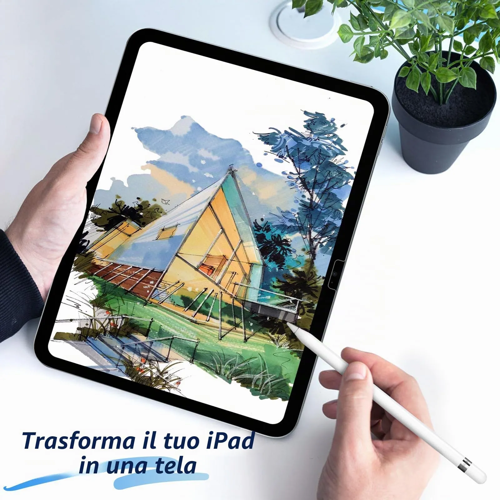 MoKo Pellicola Protettiva Paperfeel per iPad 11ª e 10ª Generazione, 2 Pezzi - immagine 7