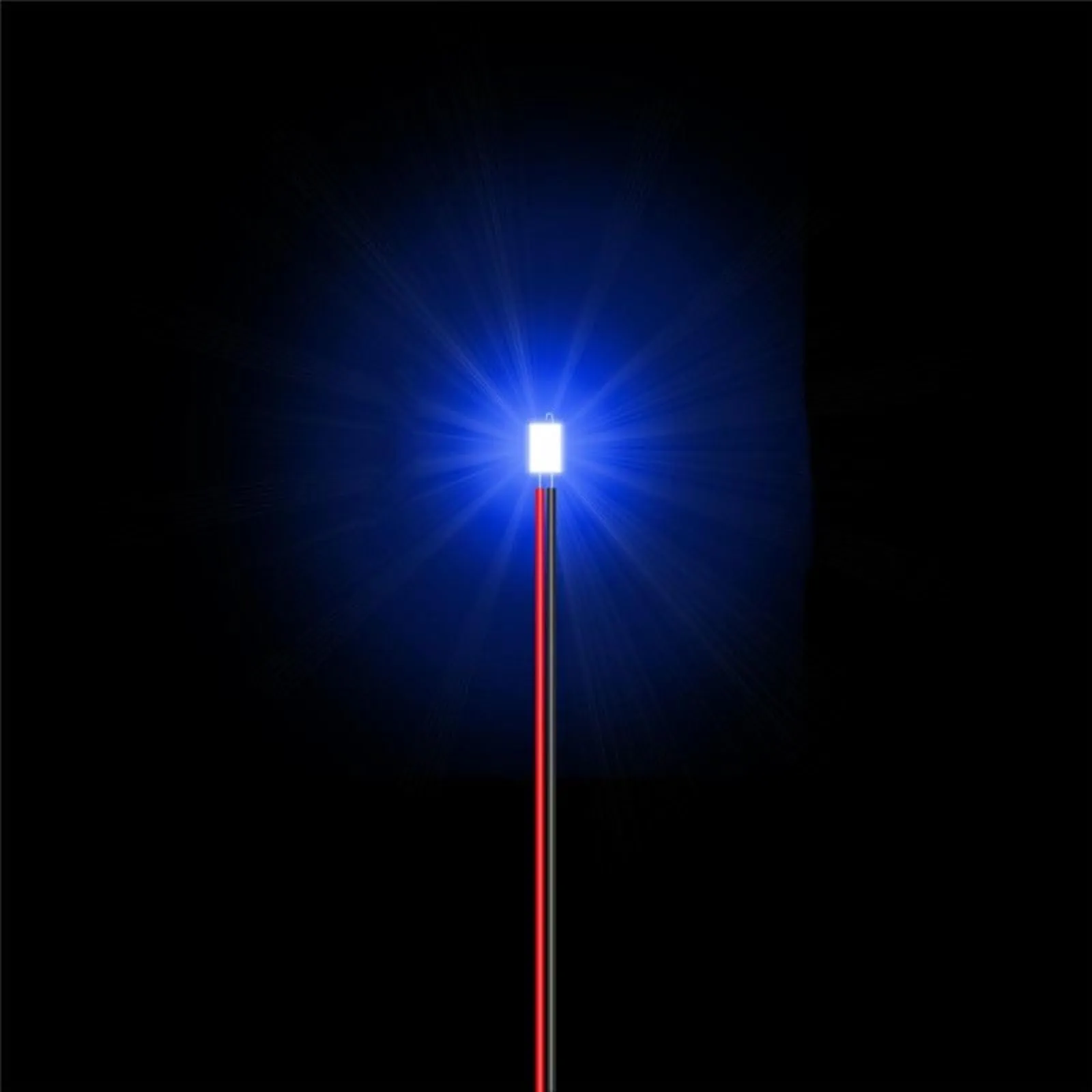 Zenovate 30 Pezzi Micro LED SMD 0805 Pre-cablati 3V, Filo 16 cm per Modellismo e Diorami - immagine 4