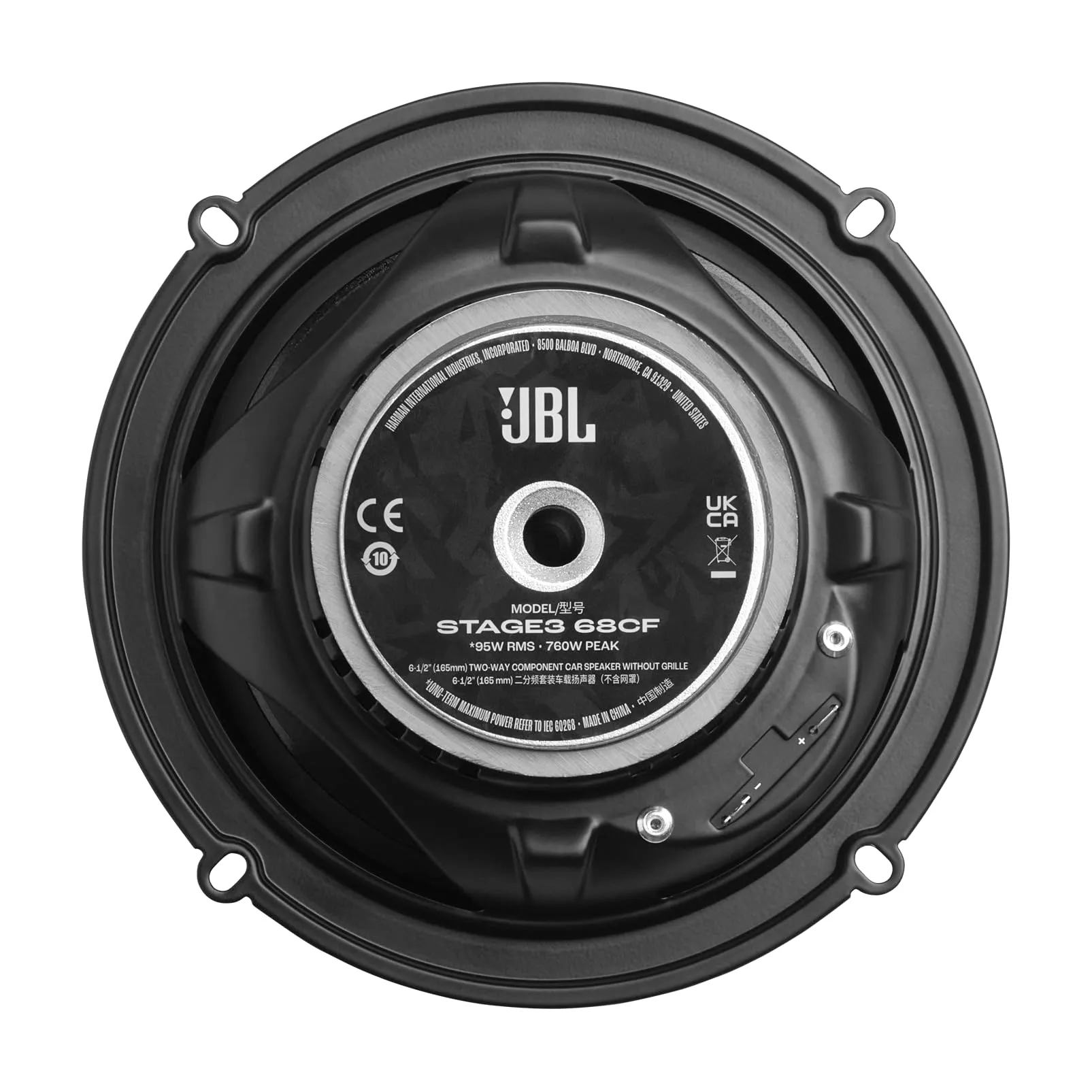 JBL Stage3 Gen2 68CF 6.5" 2-Way Component Speaker Kit - immagine 4