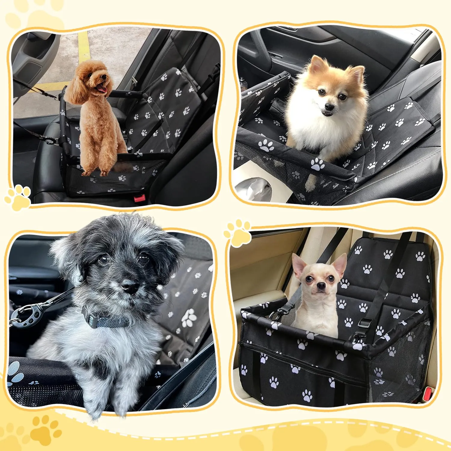 Flagest Seggiolino Auto per Cani di Piccola Taglia fino a 10 kg - immagine 6