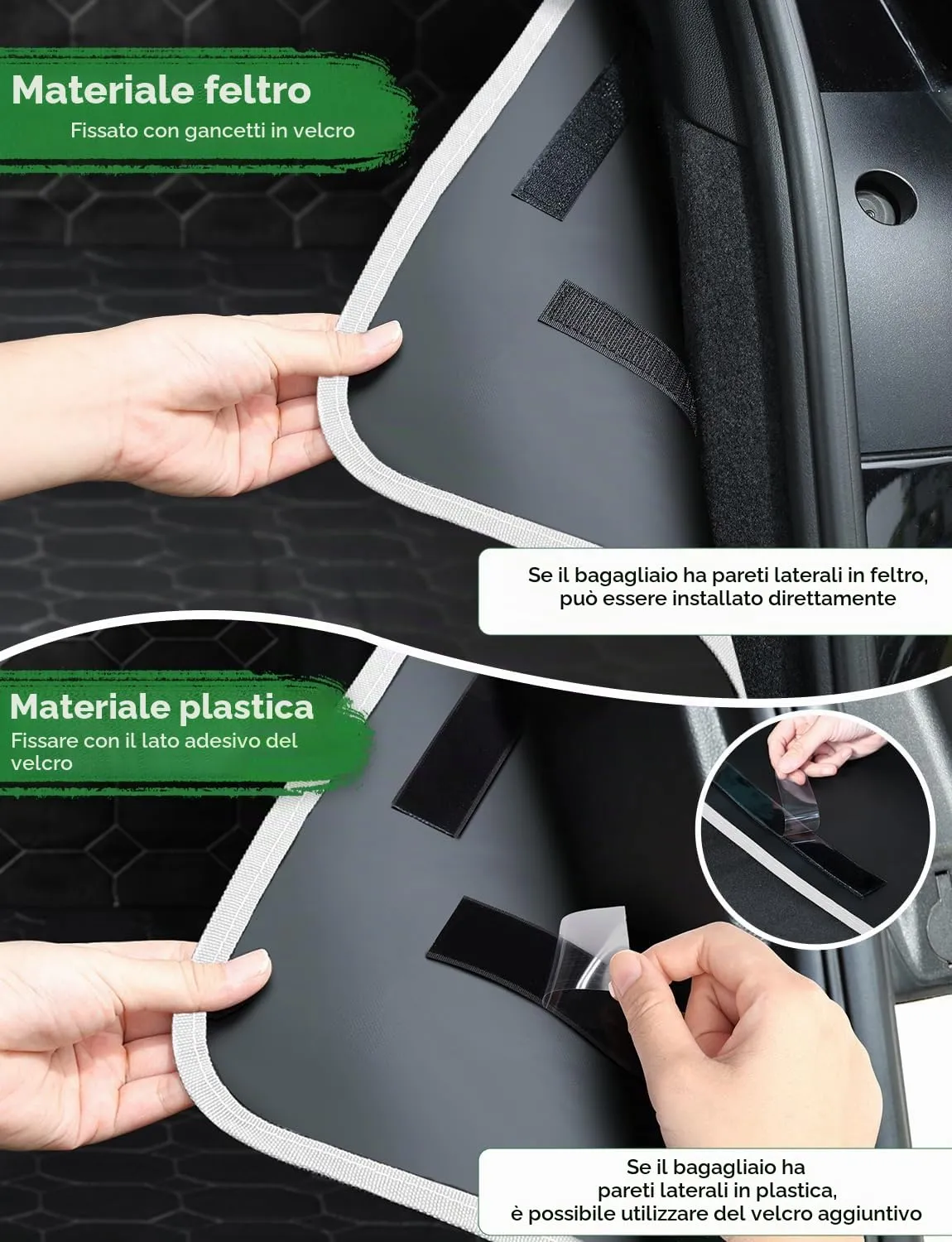 KYG Telo Auto per Cani, Copri-Bagagliaio Impermeabile e Antiscivolo per SUV, Station Wagon e Furgoni, 200 x 105cm - immagine 6