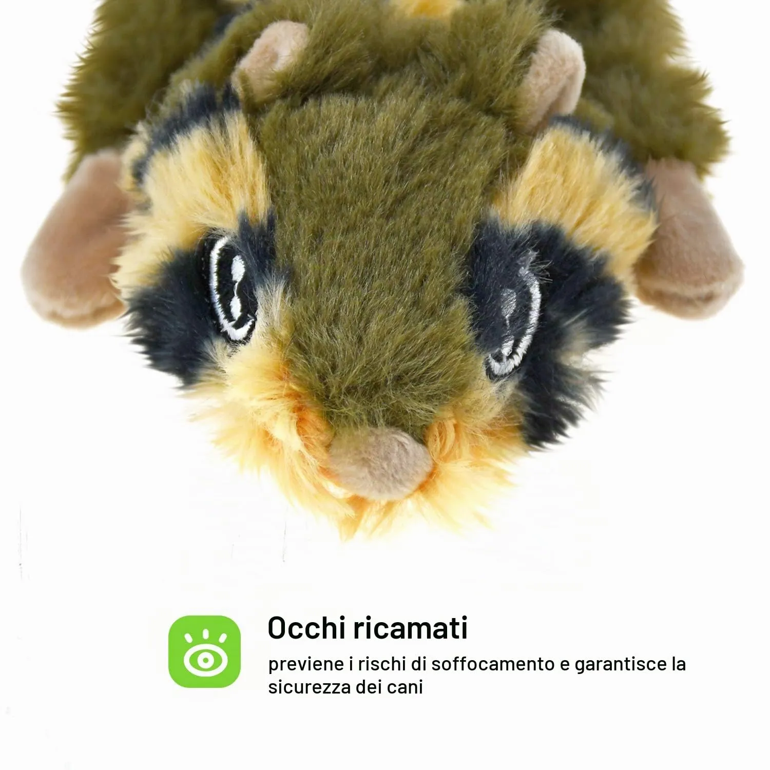 SHARLOVY Giocattoli cigolanti per cani, senza imbottitura, confezione da 6 pezzi per cani di piccola taglia - immagine 4